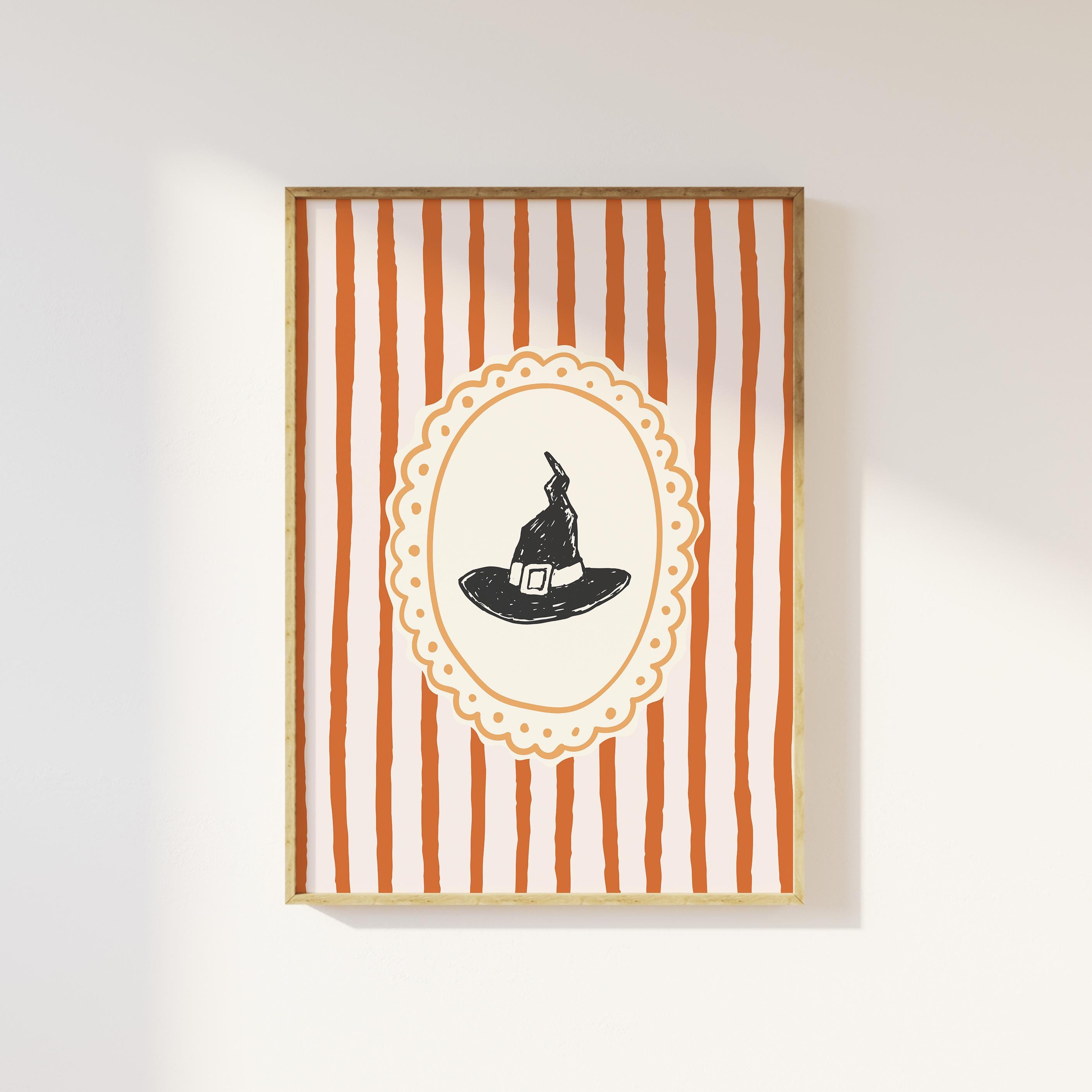 Striped Witch Print - Image 4