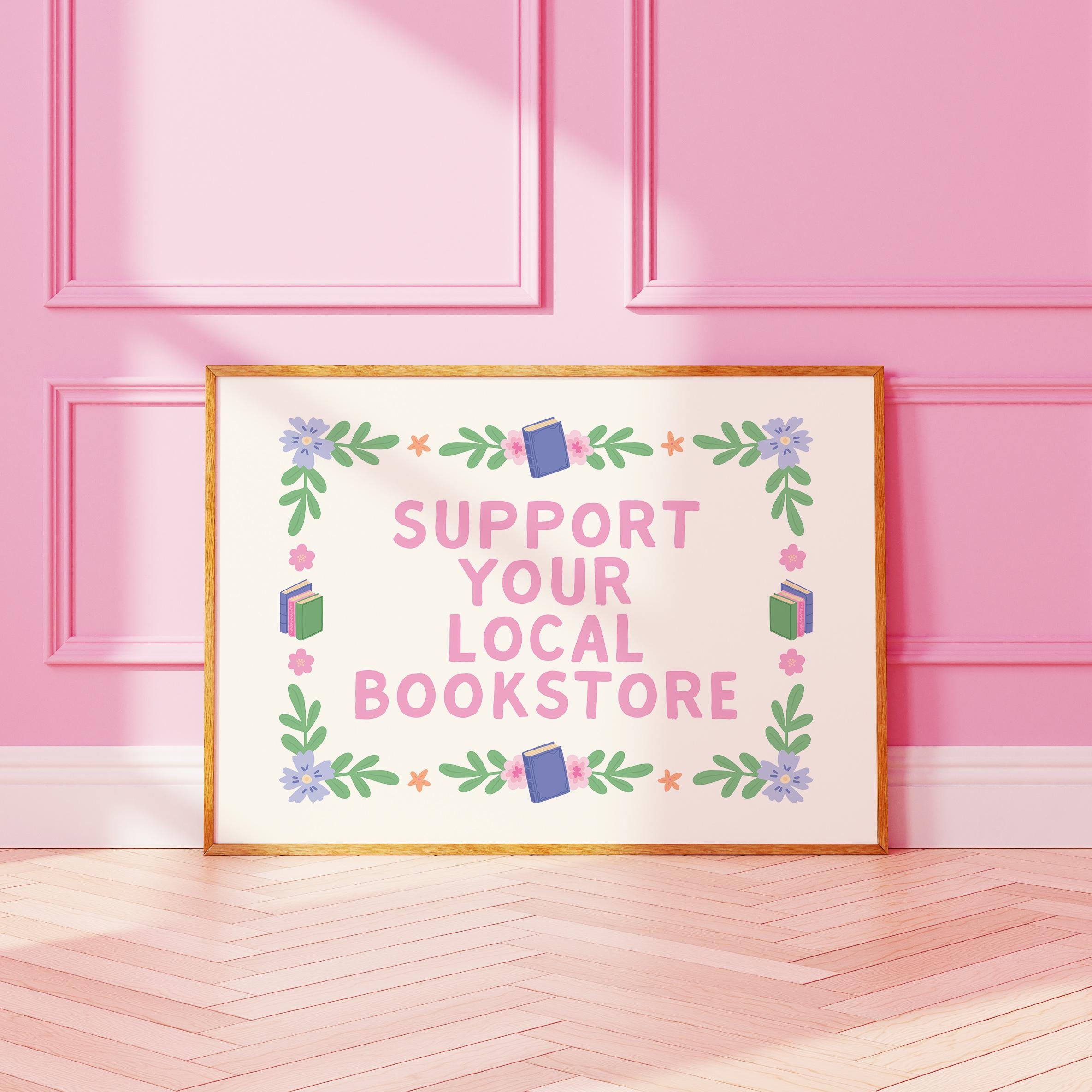 Support Your Local Bookstore Print - Image 2