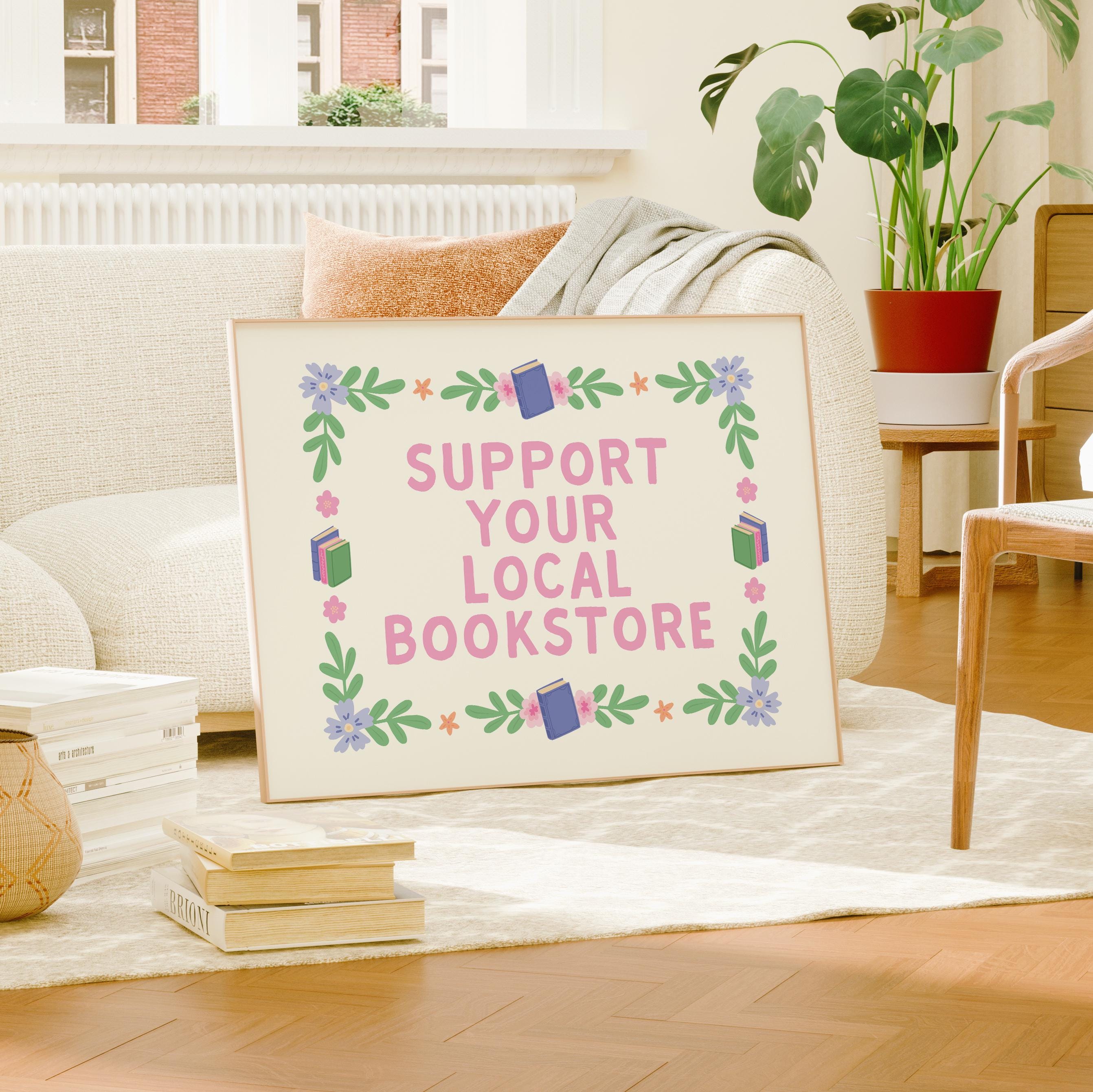 Support Your Local Bookstore Print - Image 5