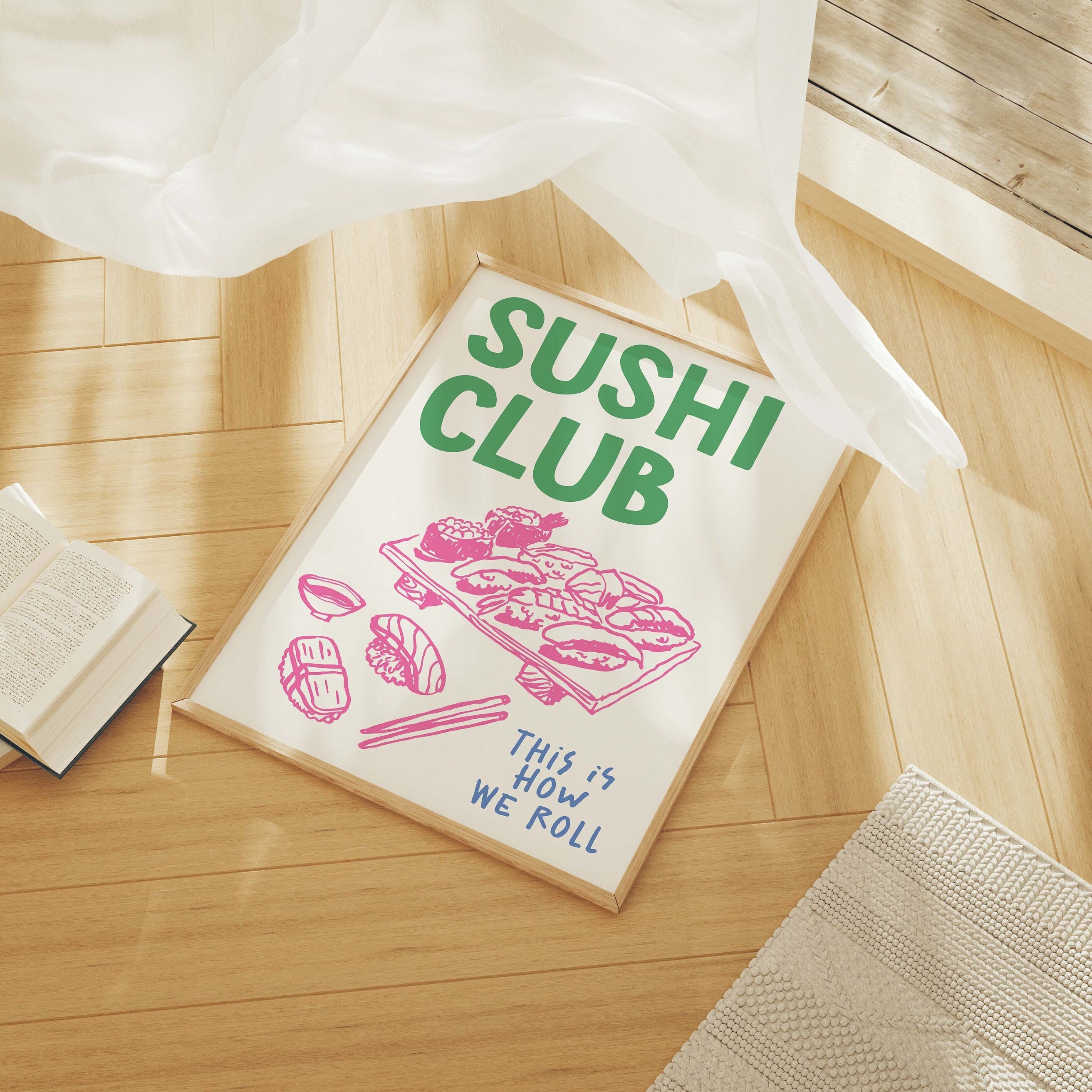 Sushi Club Print - Image 2
