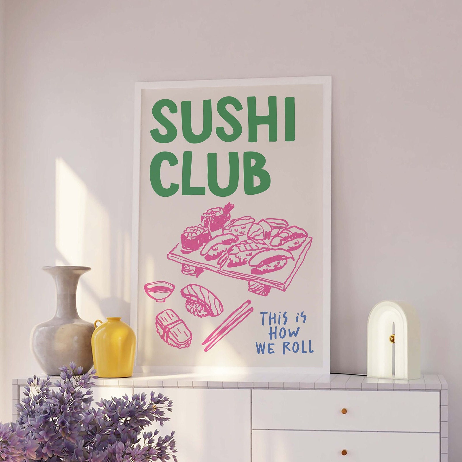Sushi Club Print - Image 5