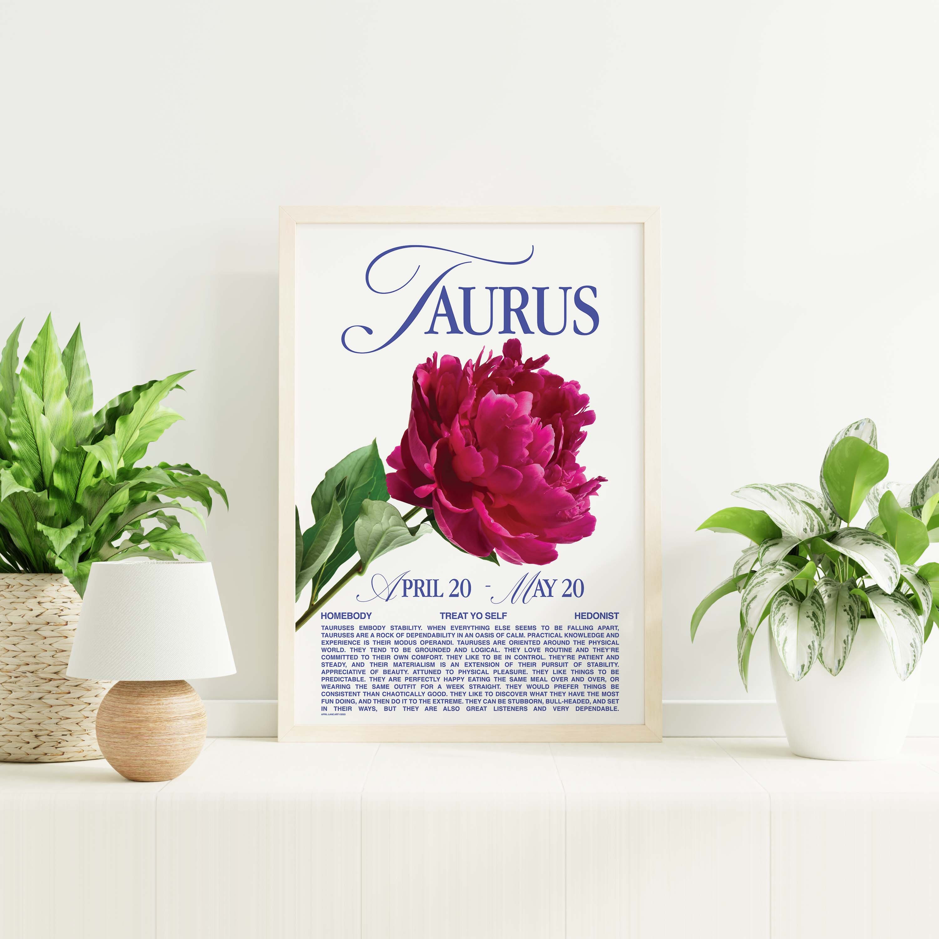 Taurus Zodiac Print - Image 2