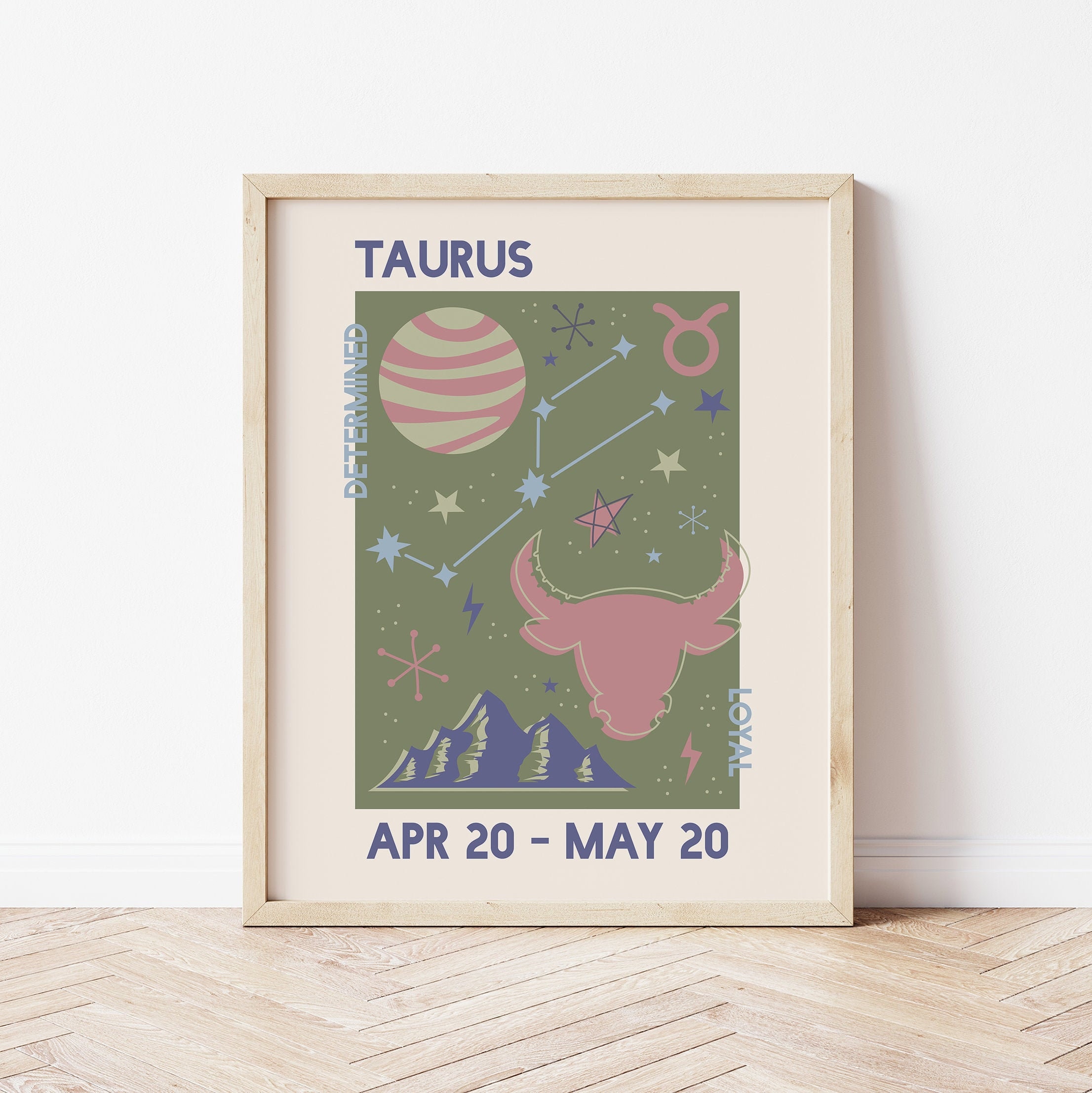 Taurus Zodiac Print - Image 2