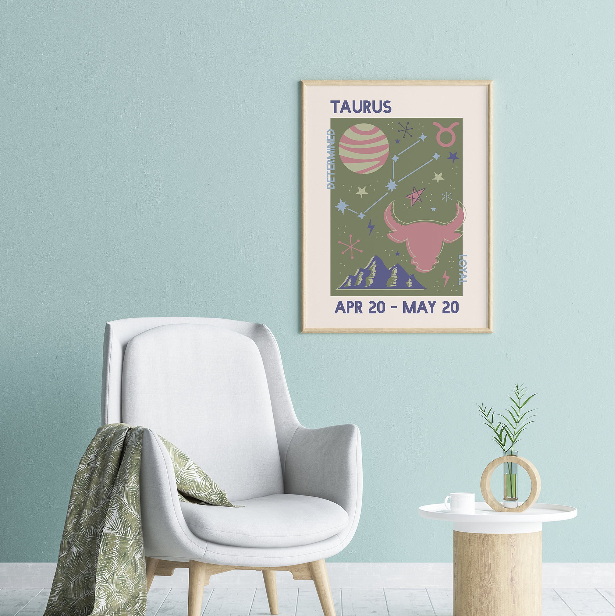 Taurus Zodiac Print - Image 4