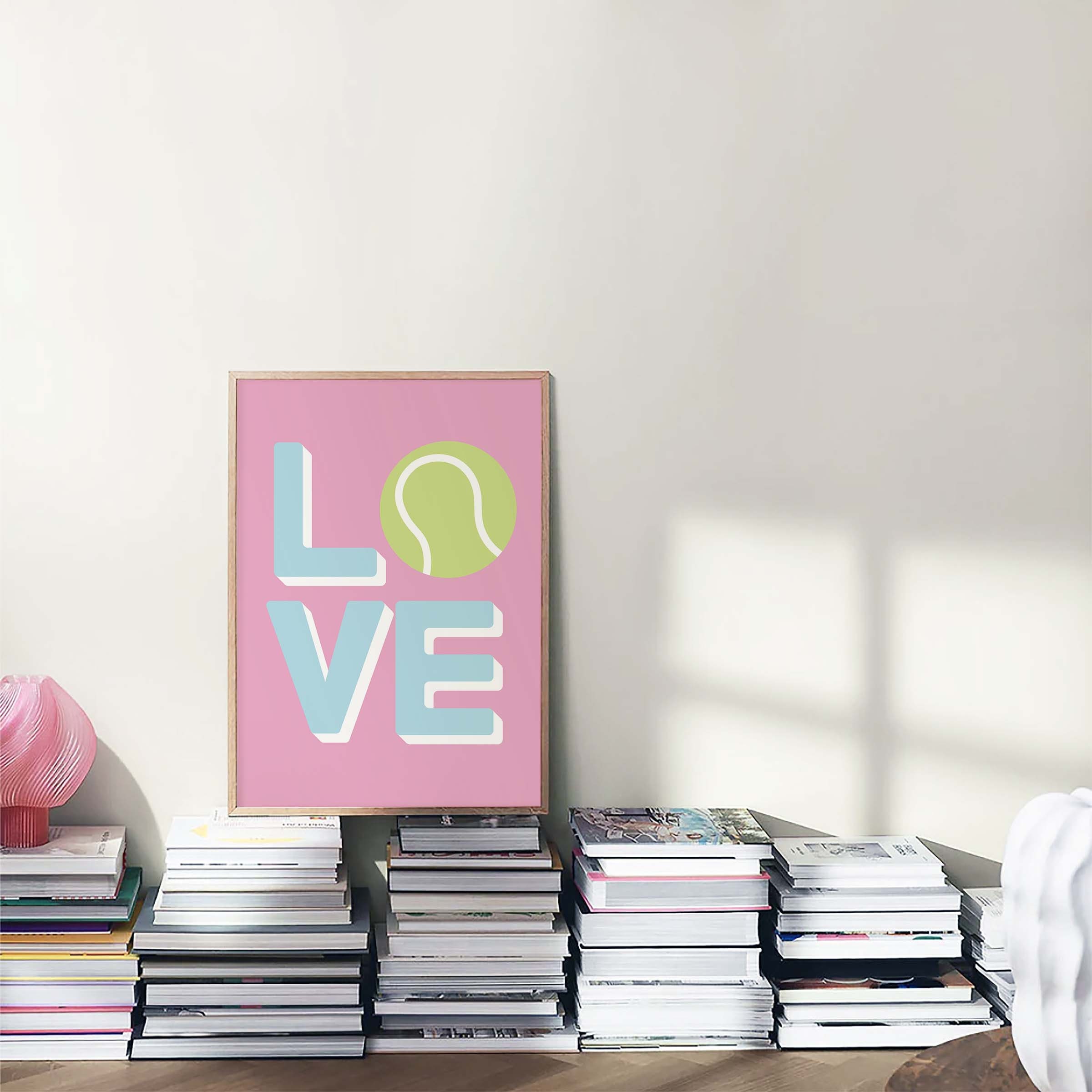 Tennis Love Print - Image 4