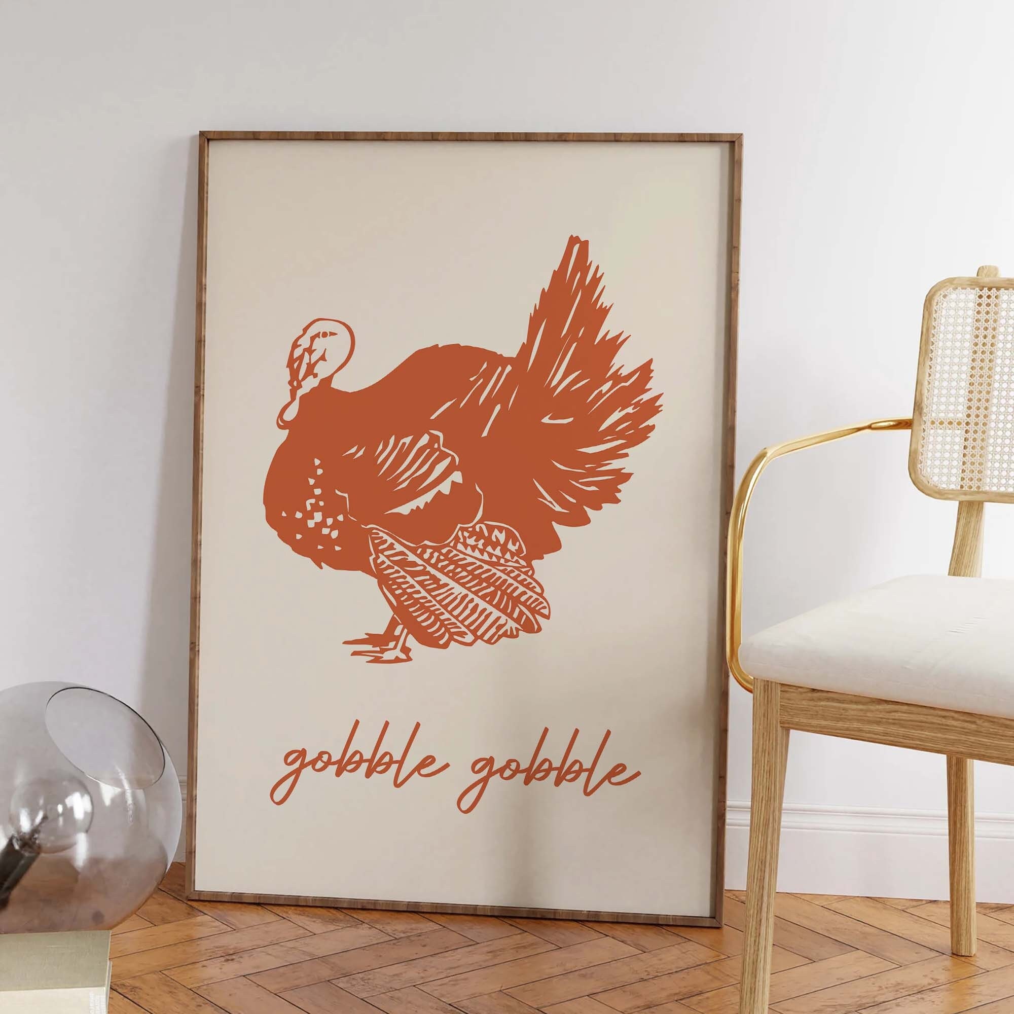 Thanksgiving Turkey Print - Image 2