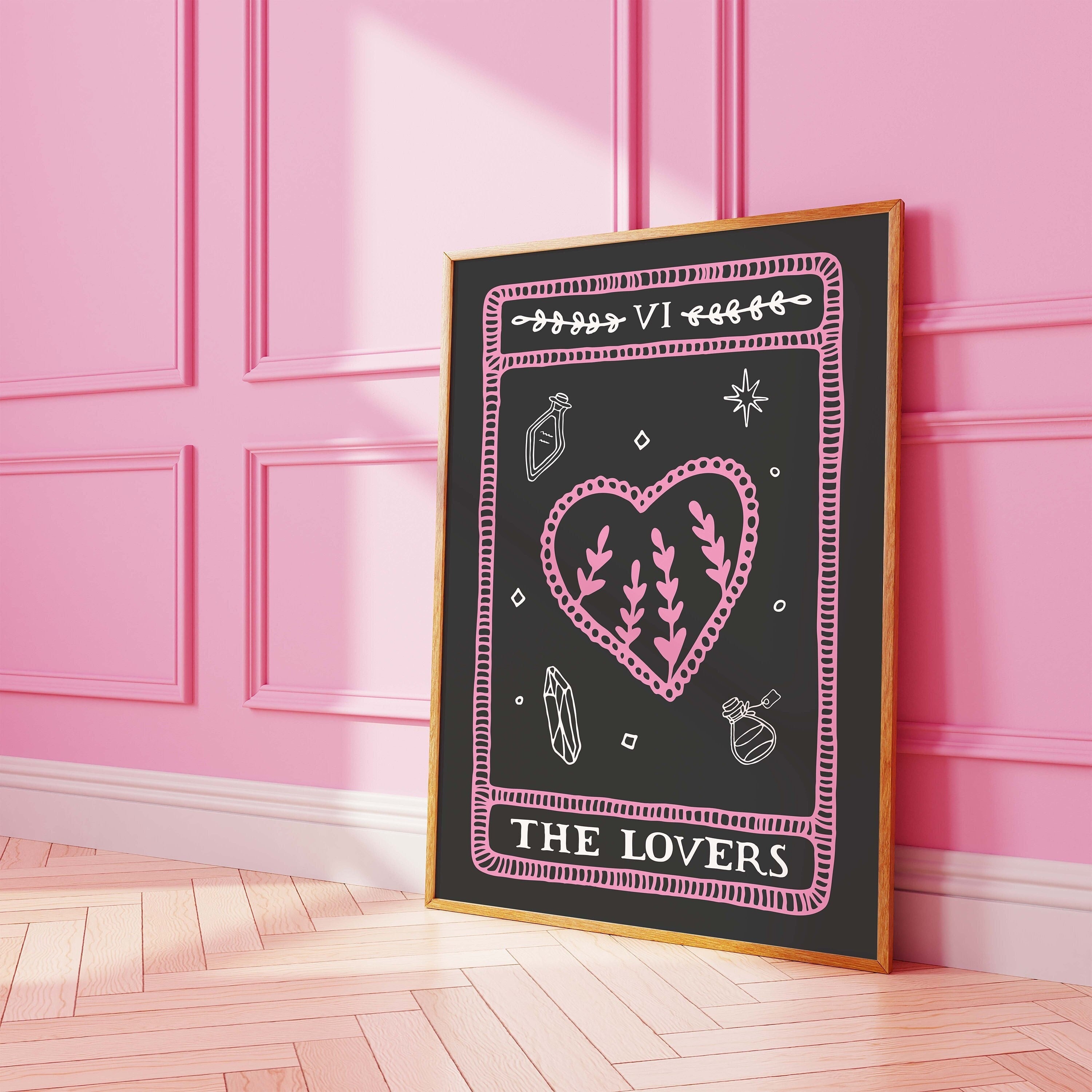 The Lovers Tarot Card Print - Image 2