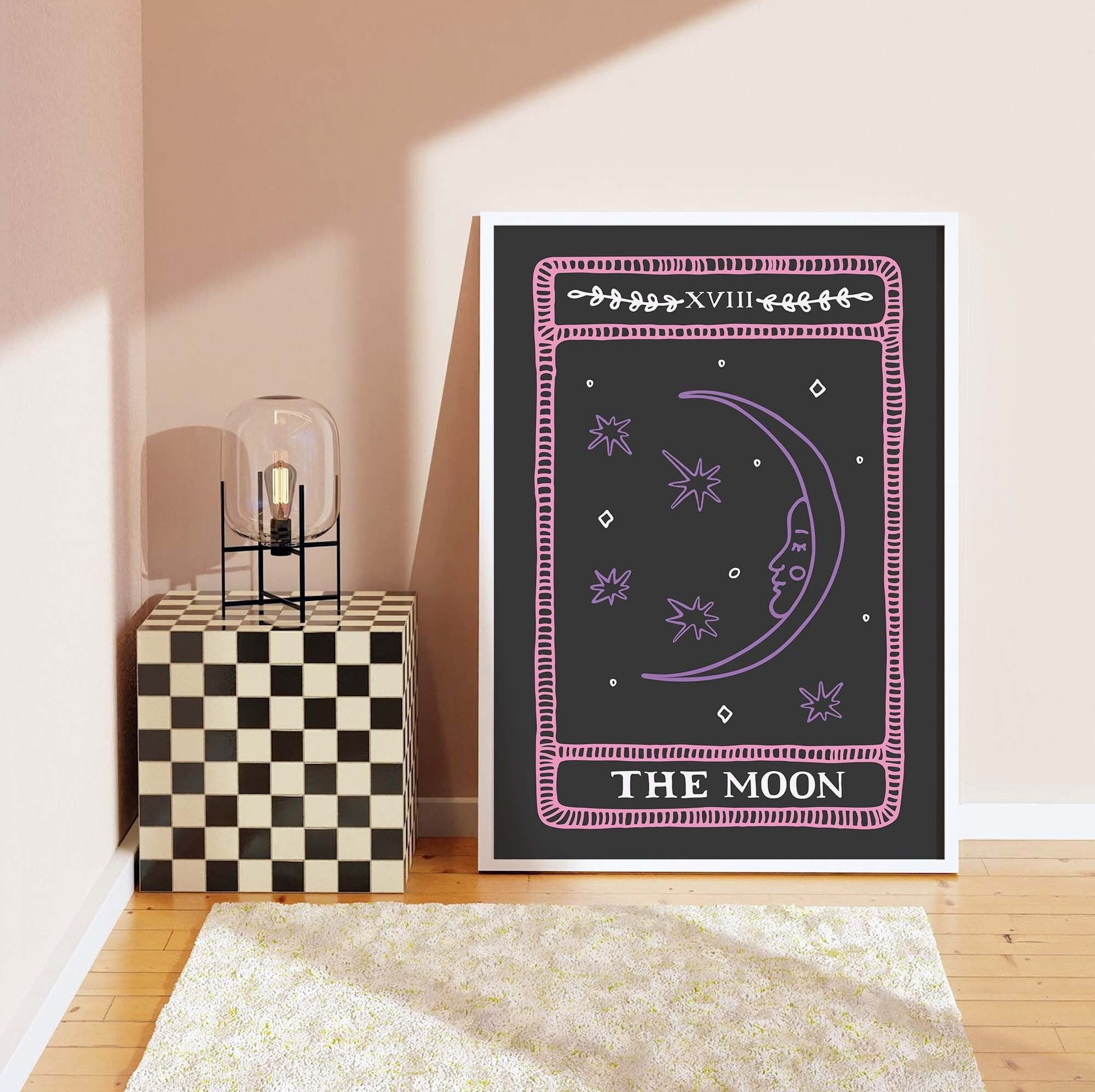 The Moon Tarot Card Print - Image 2