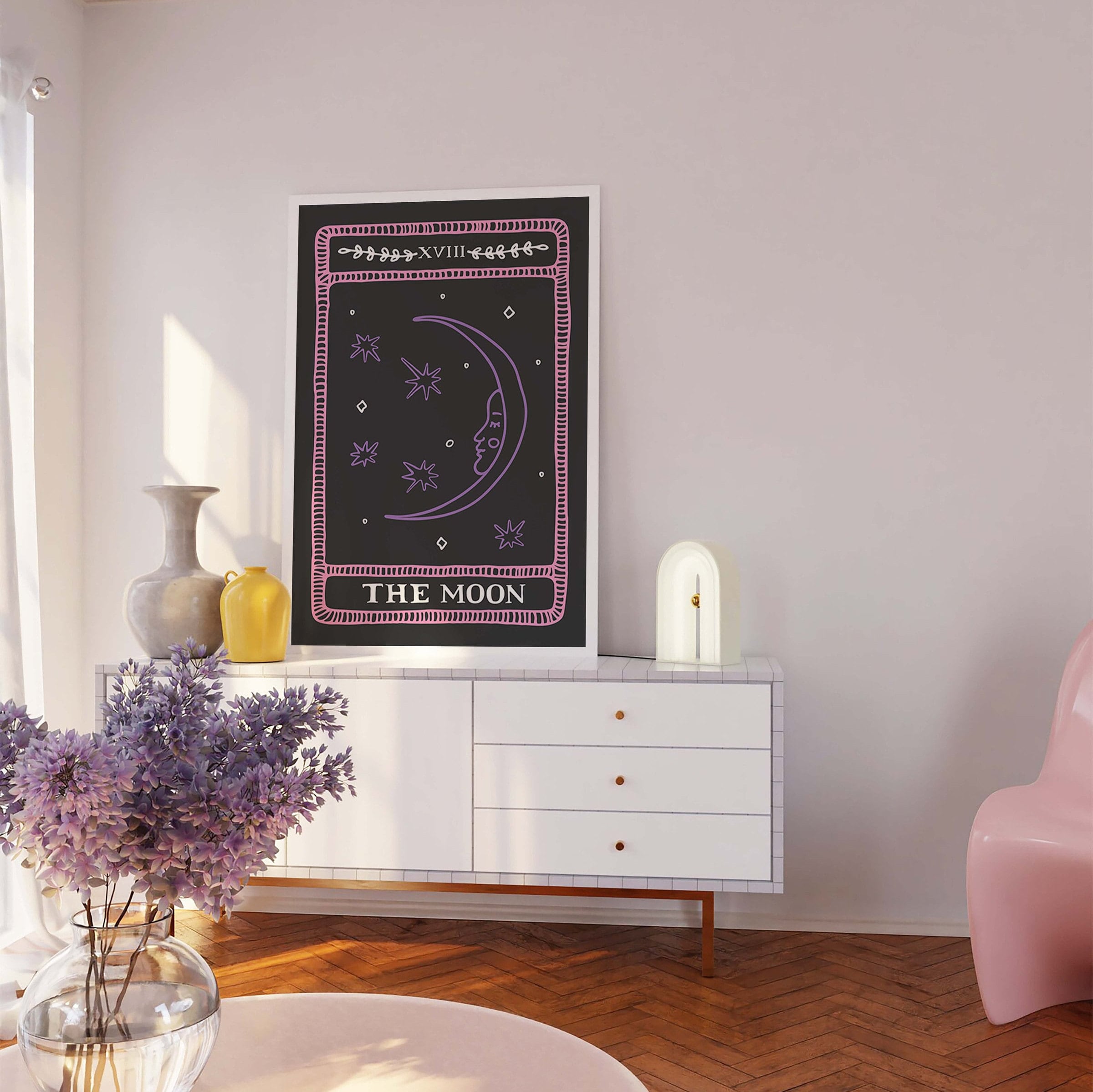The Moon Tarot Card Print - Image 3