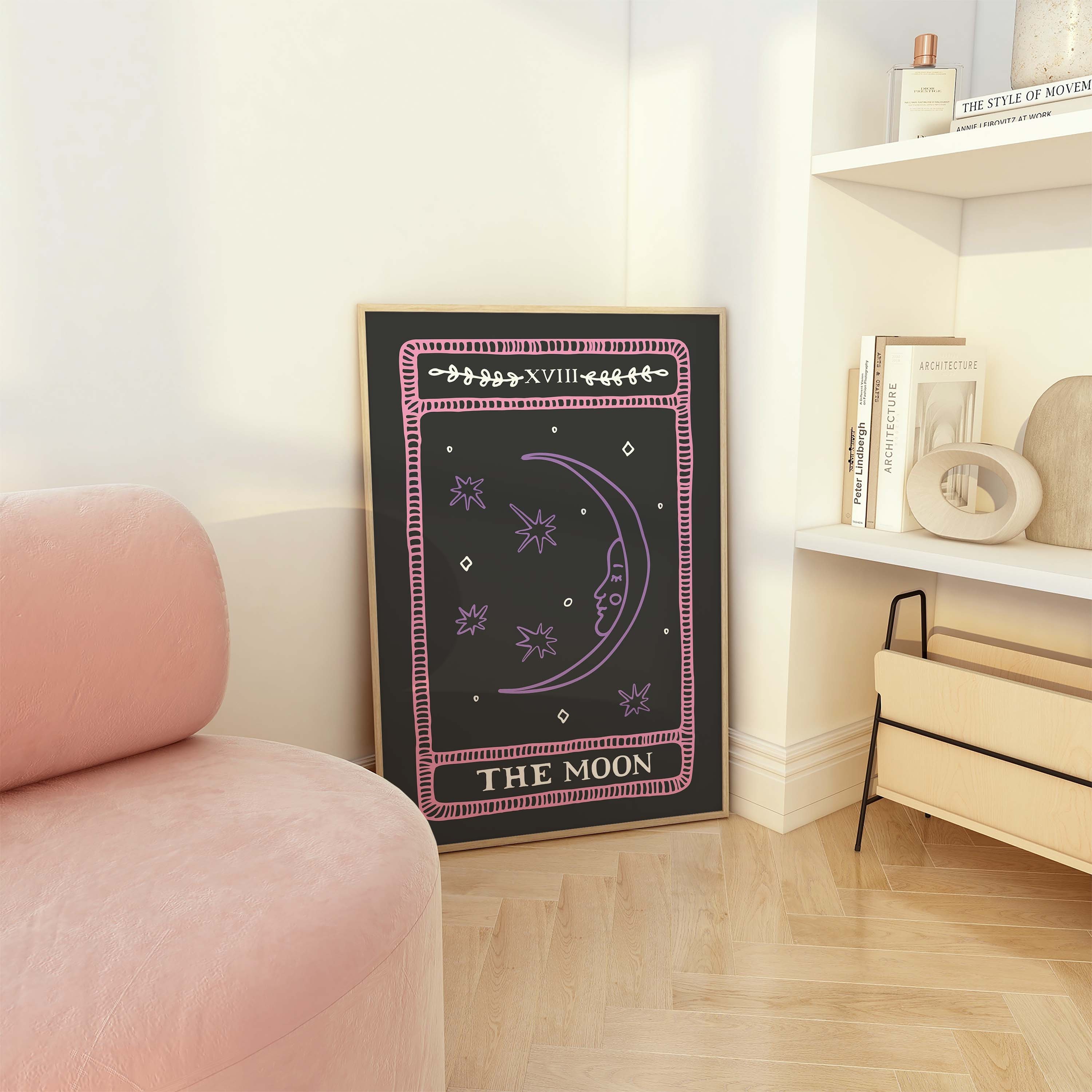 The Moon Tarot Card Print - Image 4