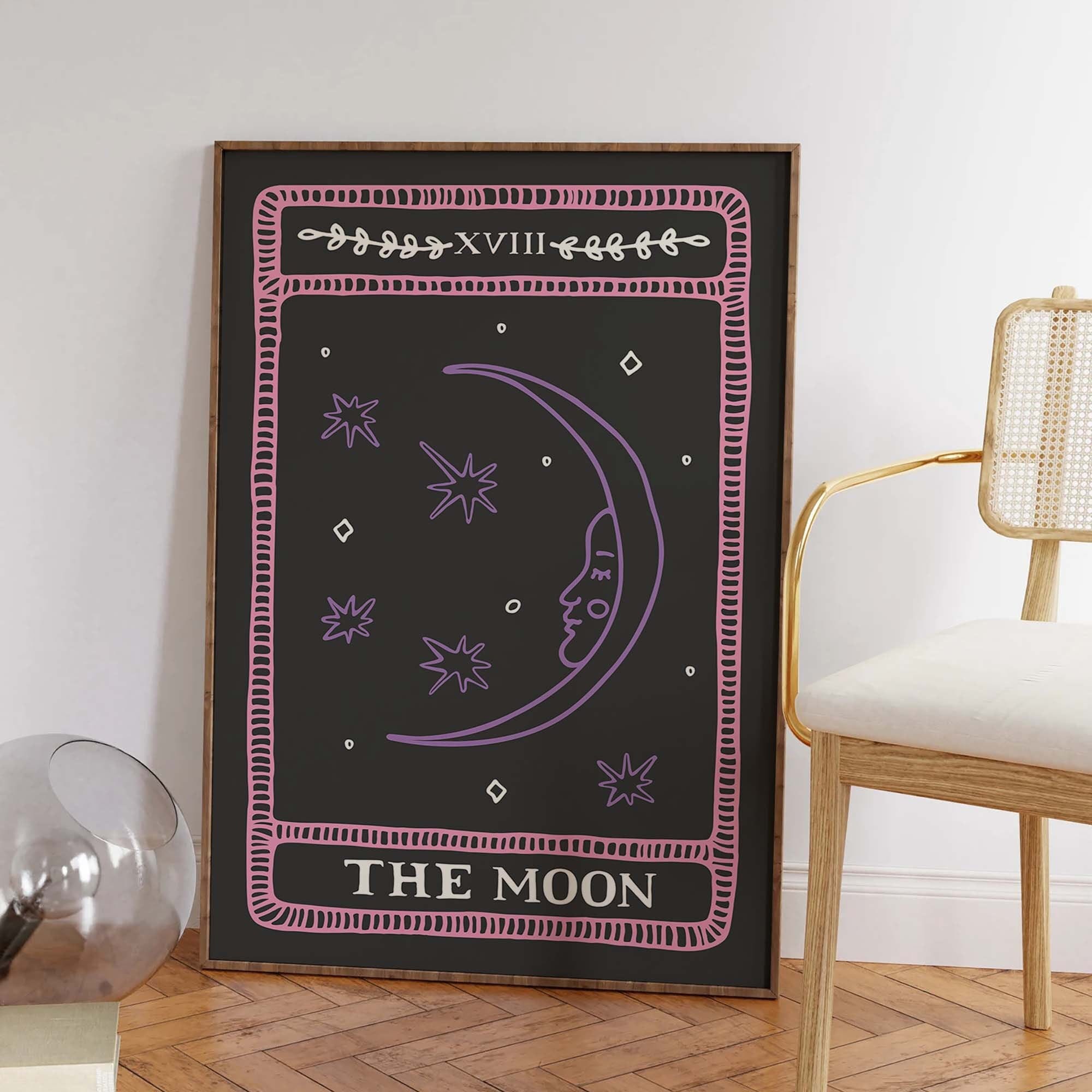 The Moon Tarot Card Print - Image 5