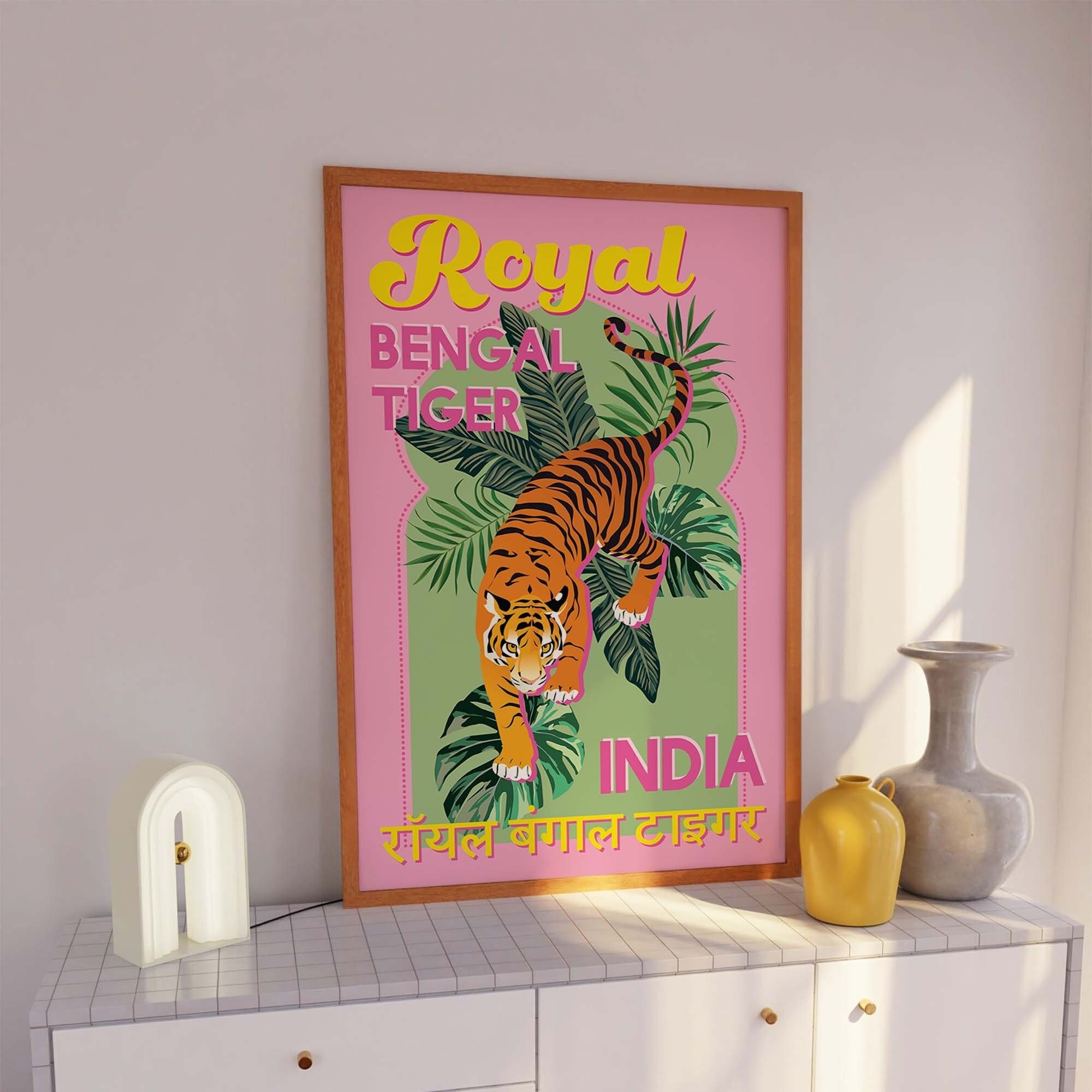 Tiger India Print