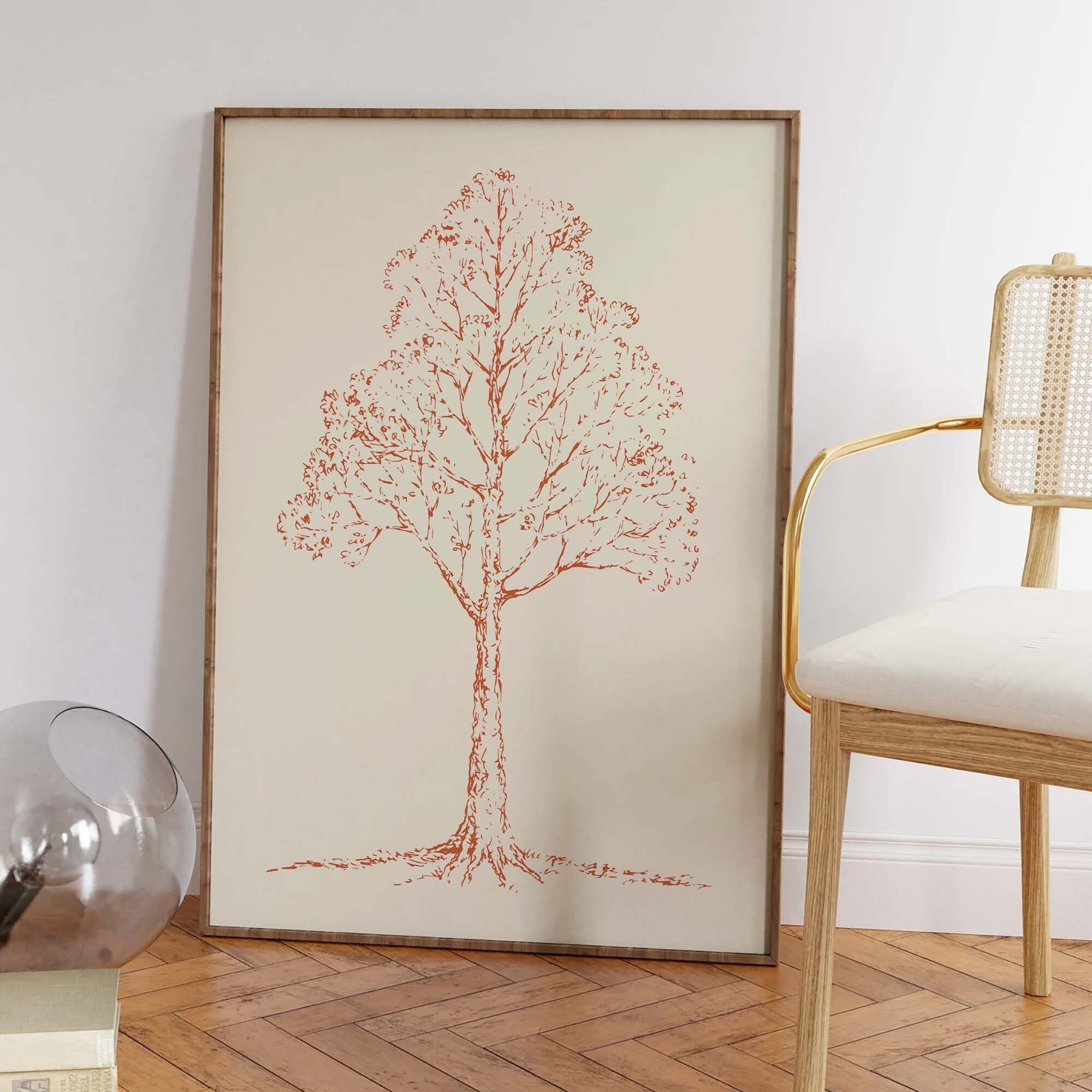 Tree Sketch Print - Image 4