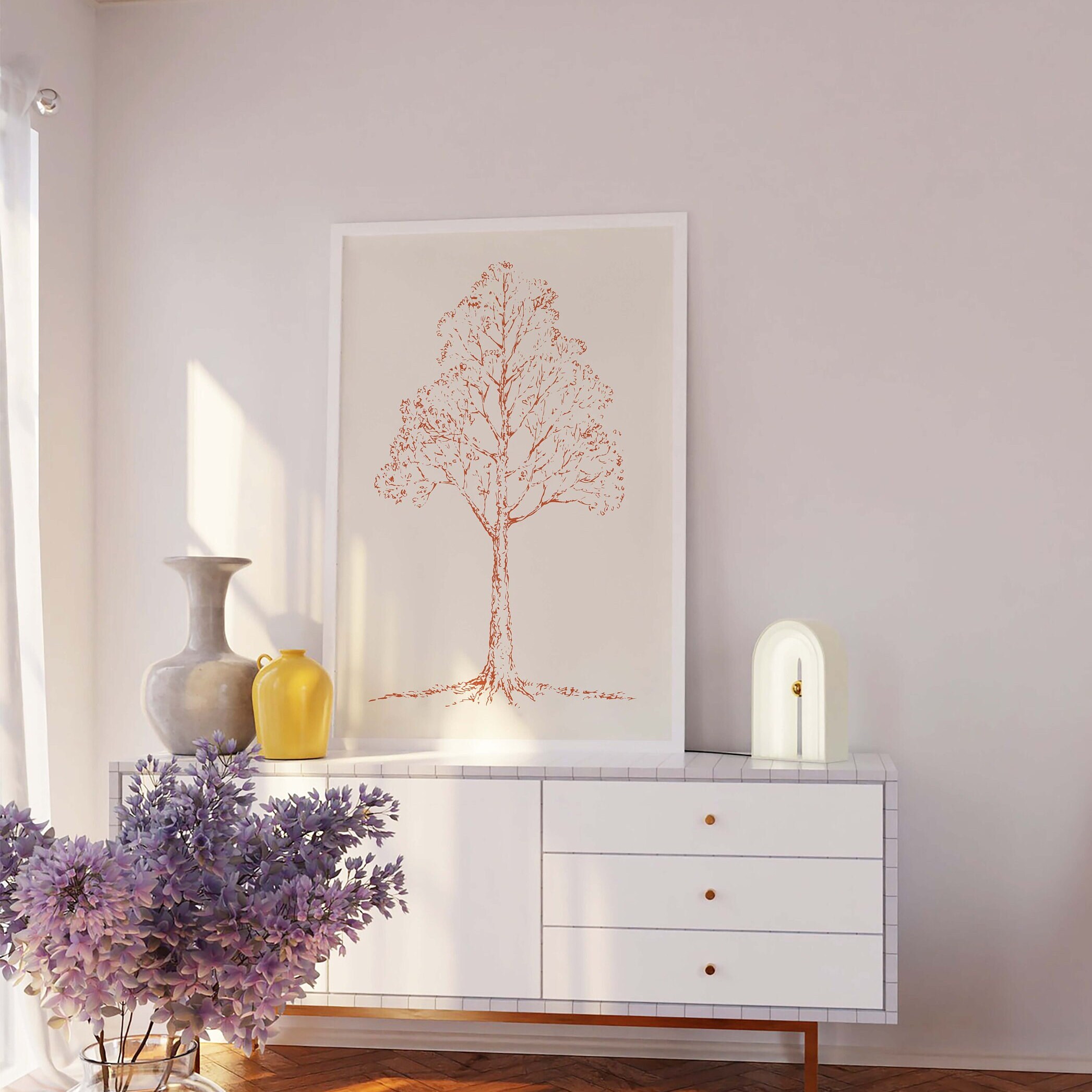 Tree Sketch Print - Image 5