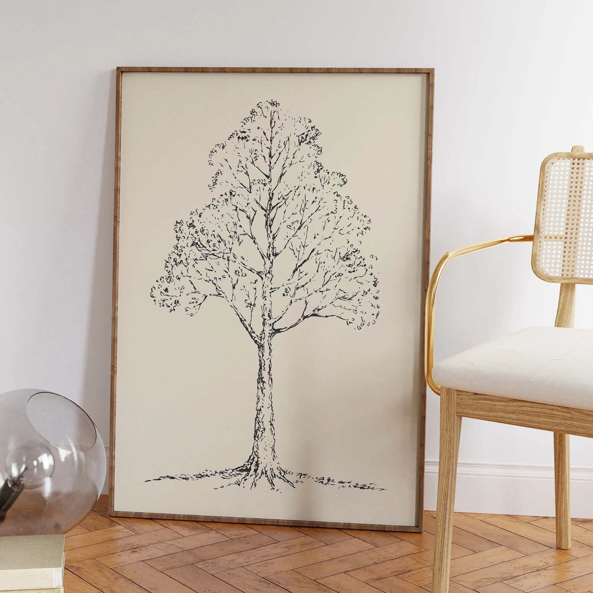 Tree Sketch Print - Image 5