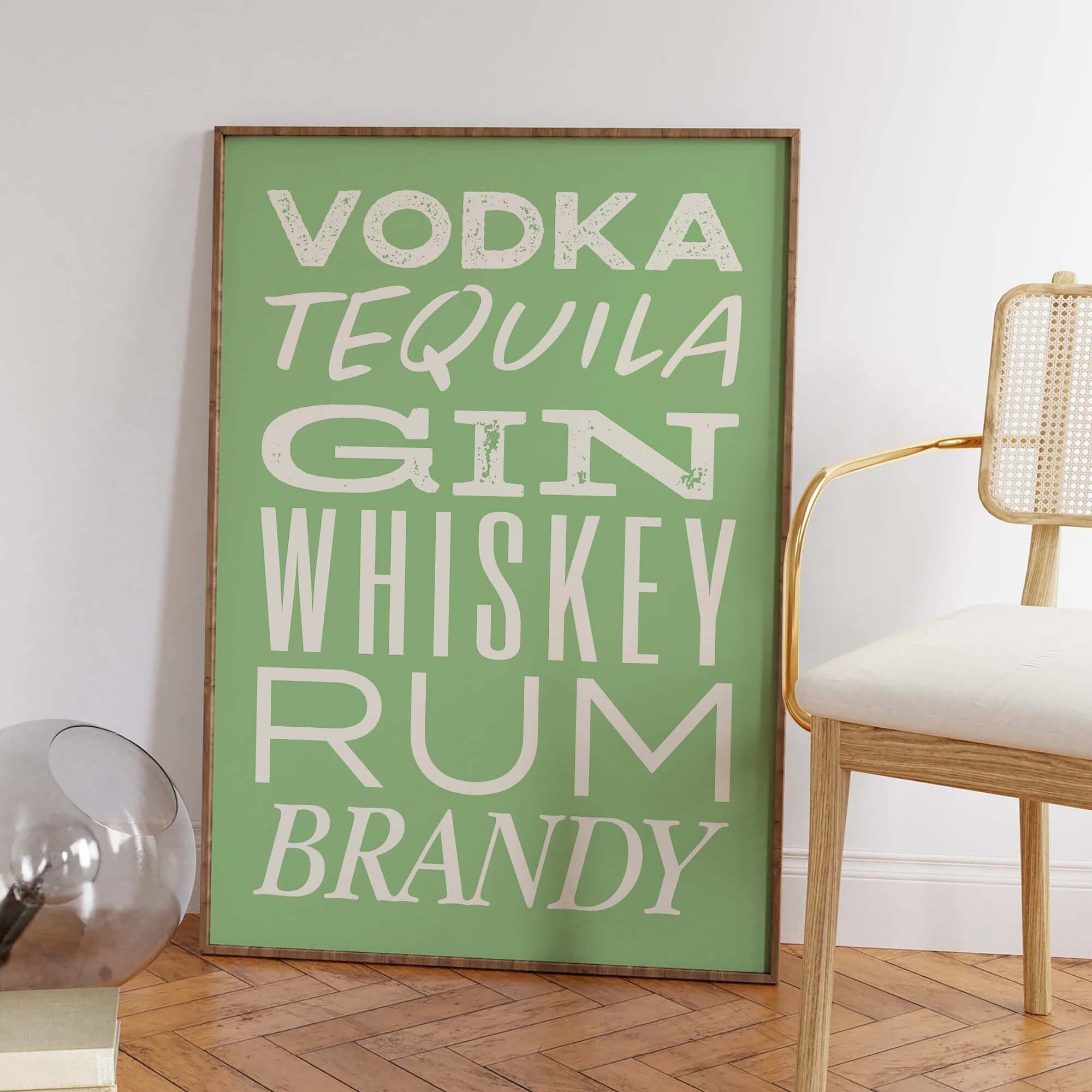 Trendy Bar Cart Print - Image 2