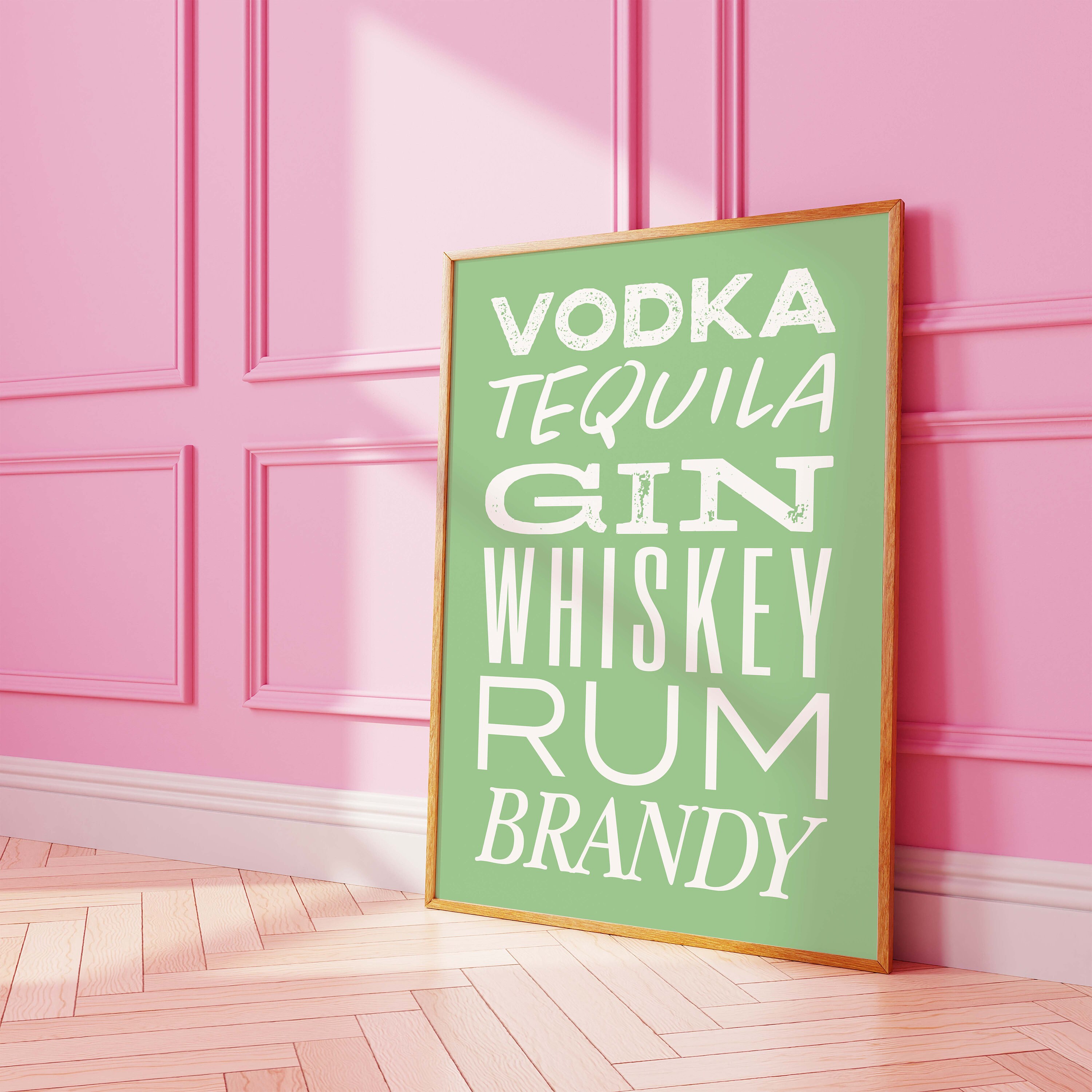 Trendy Bar Cart Print - Image 4