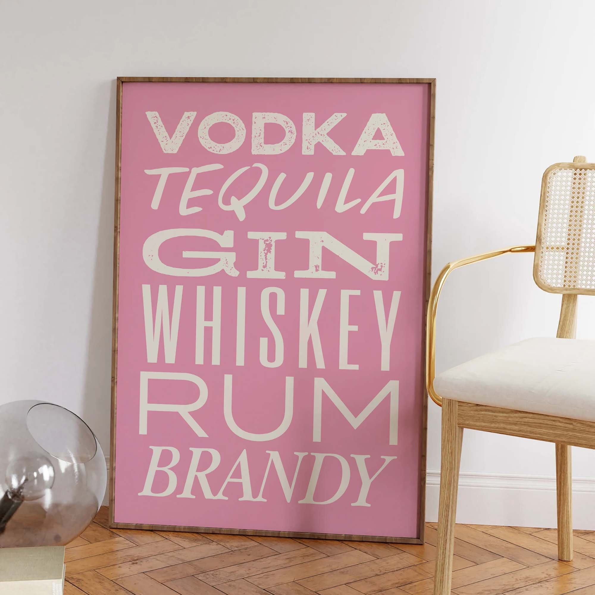 Trendy Bar Cart Print - Image 4