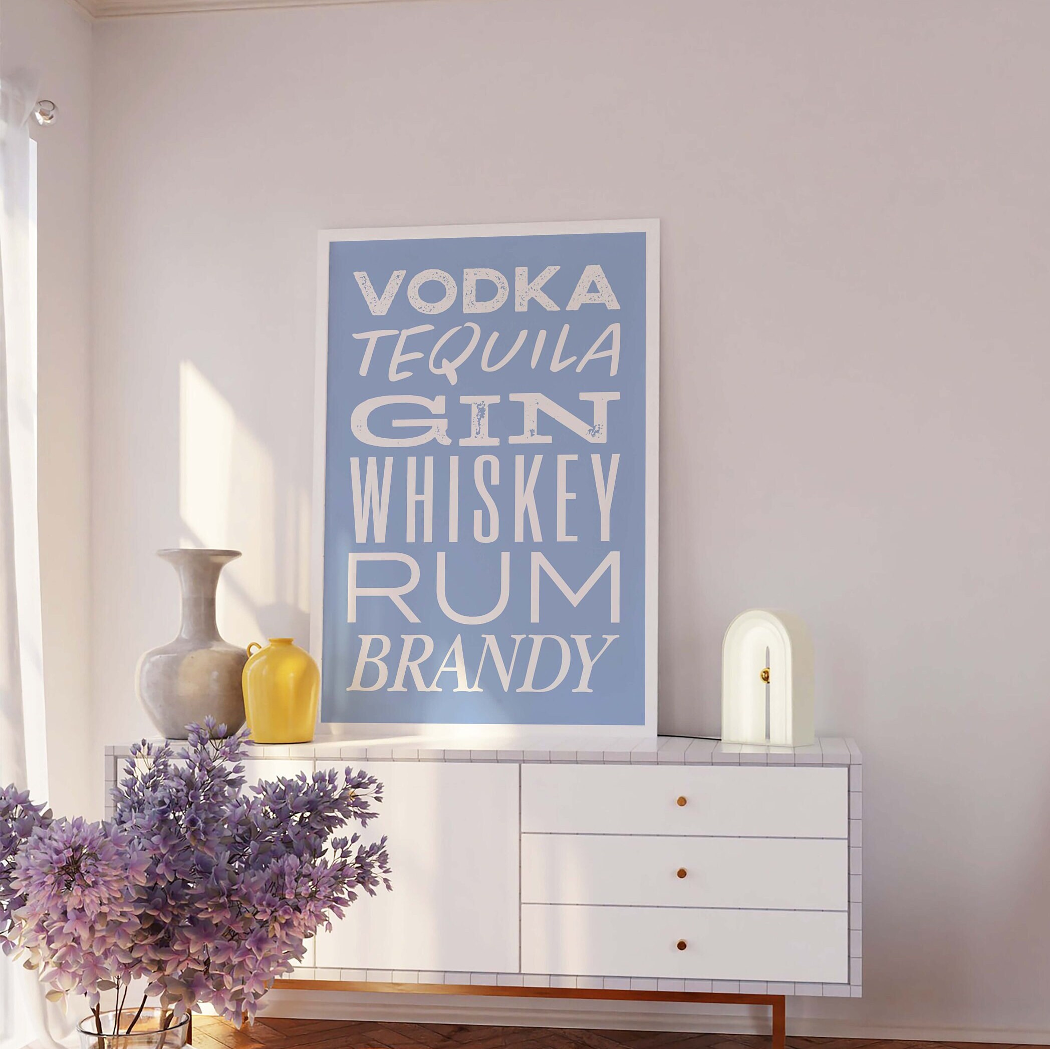 Trendy Bar Cart Print - Image 5