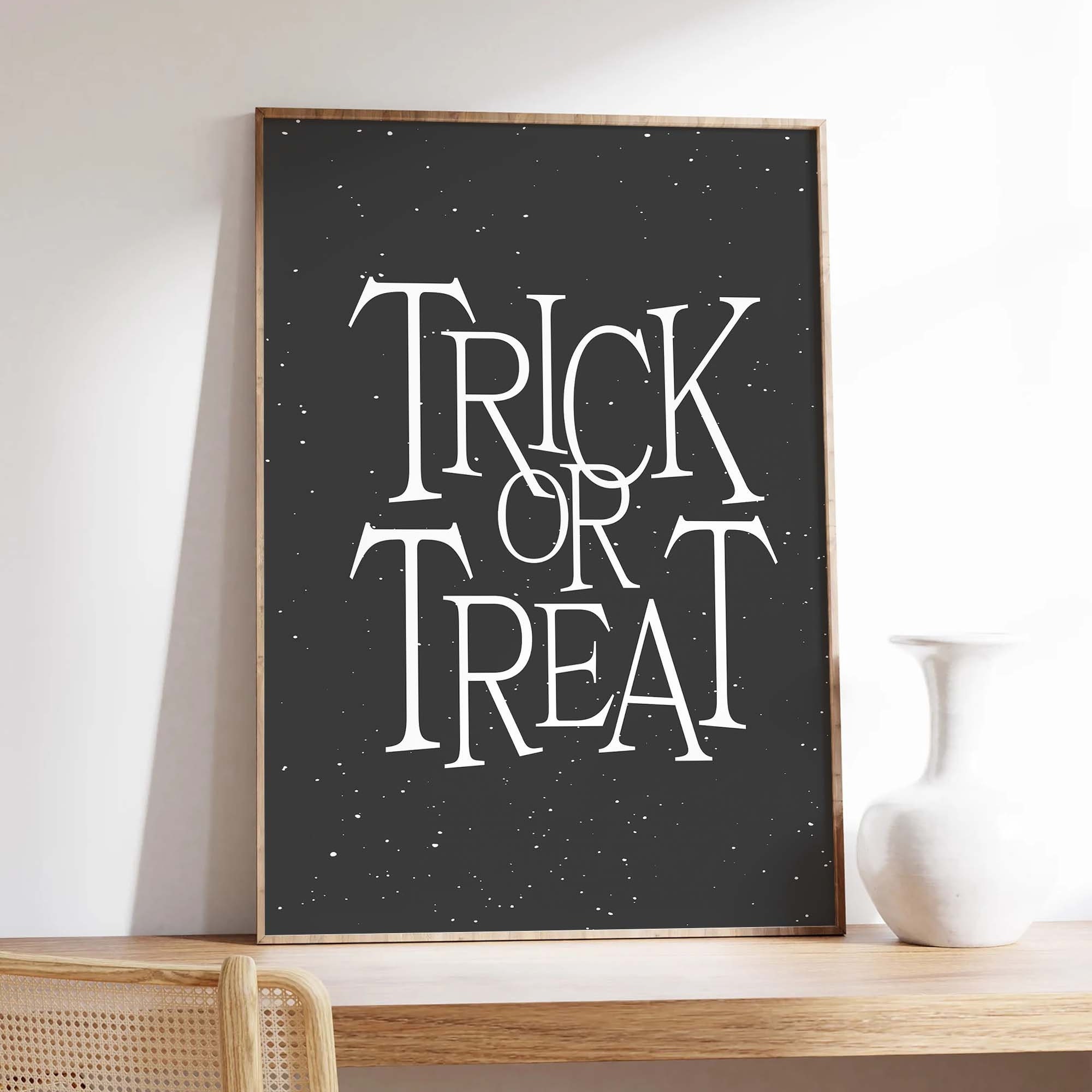 Trick or Treat Print