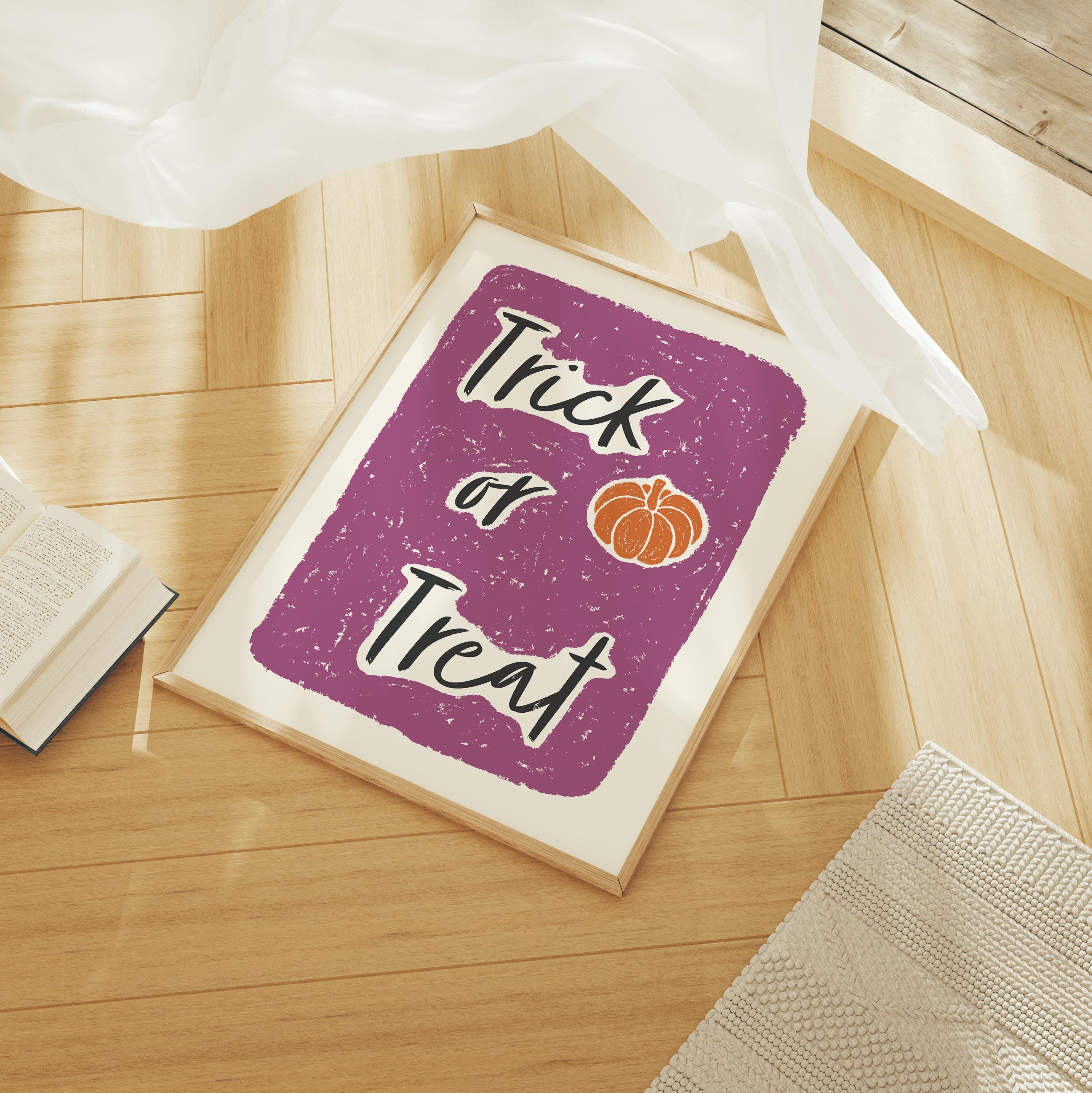 Trick or Treat Sketch Print - Image 3