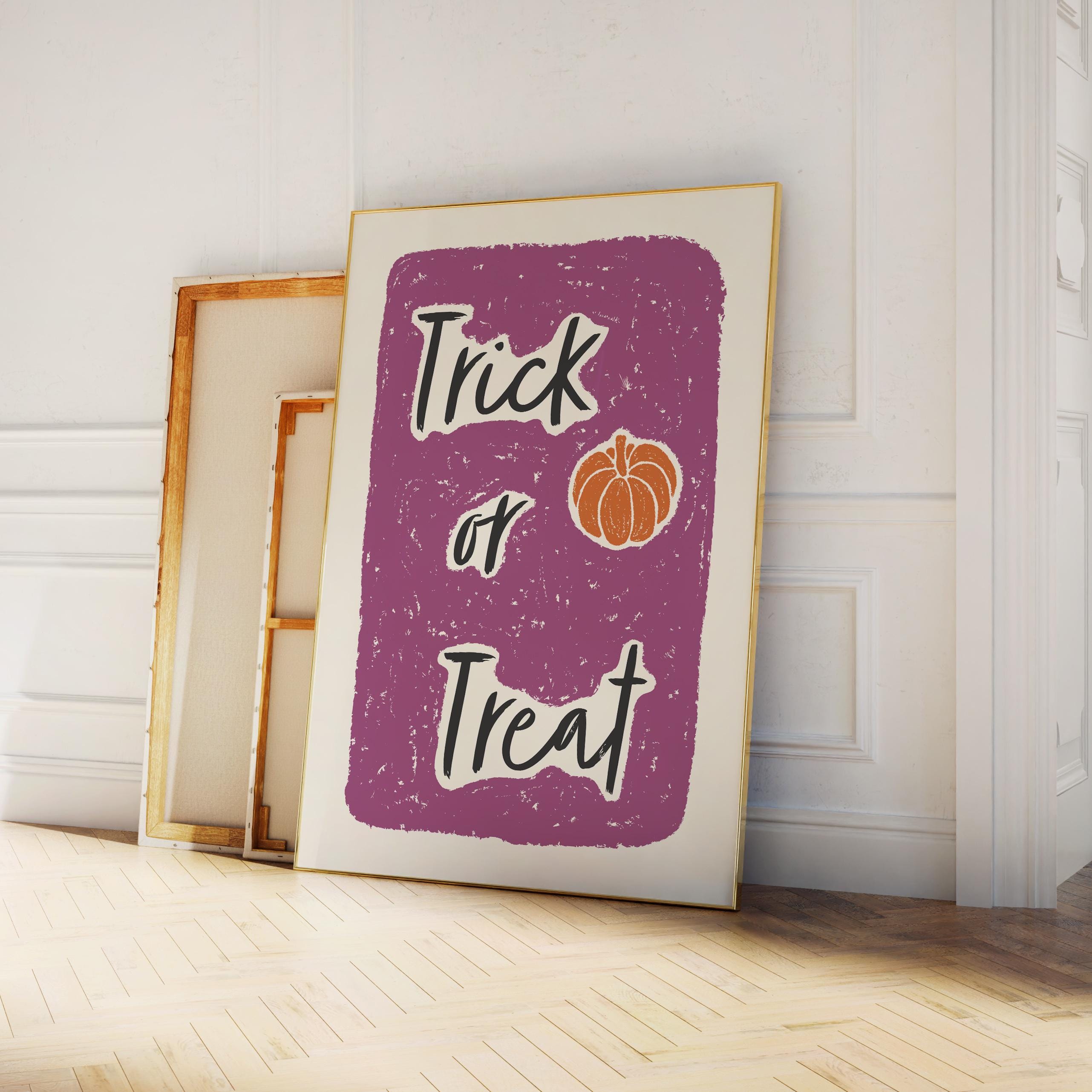 Trick or Treat Sketch Print - Image 4