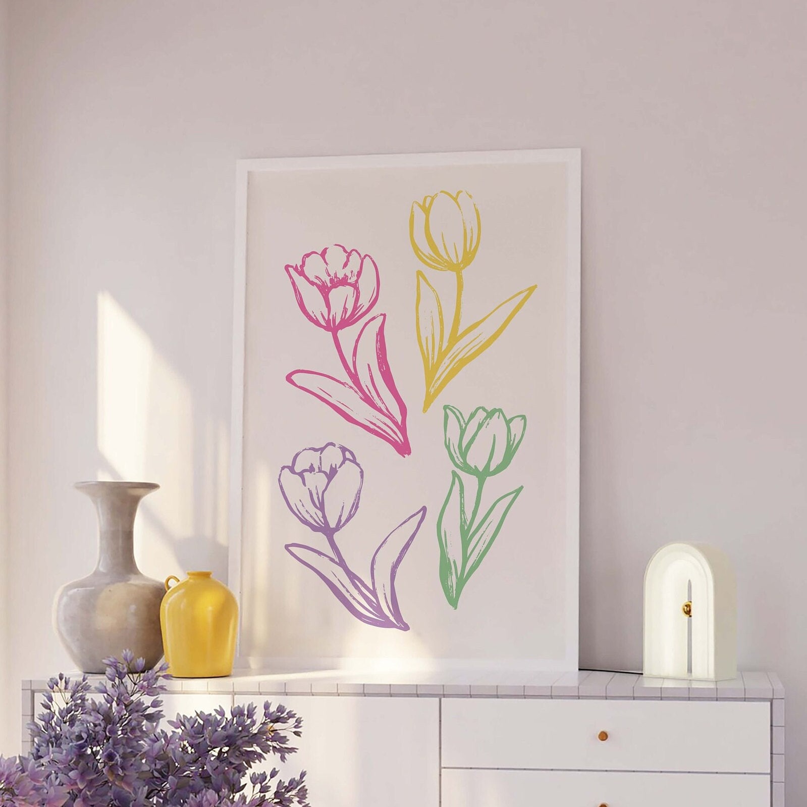Tulips Print