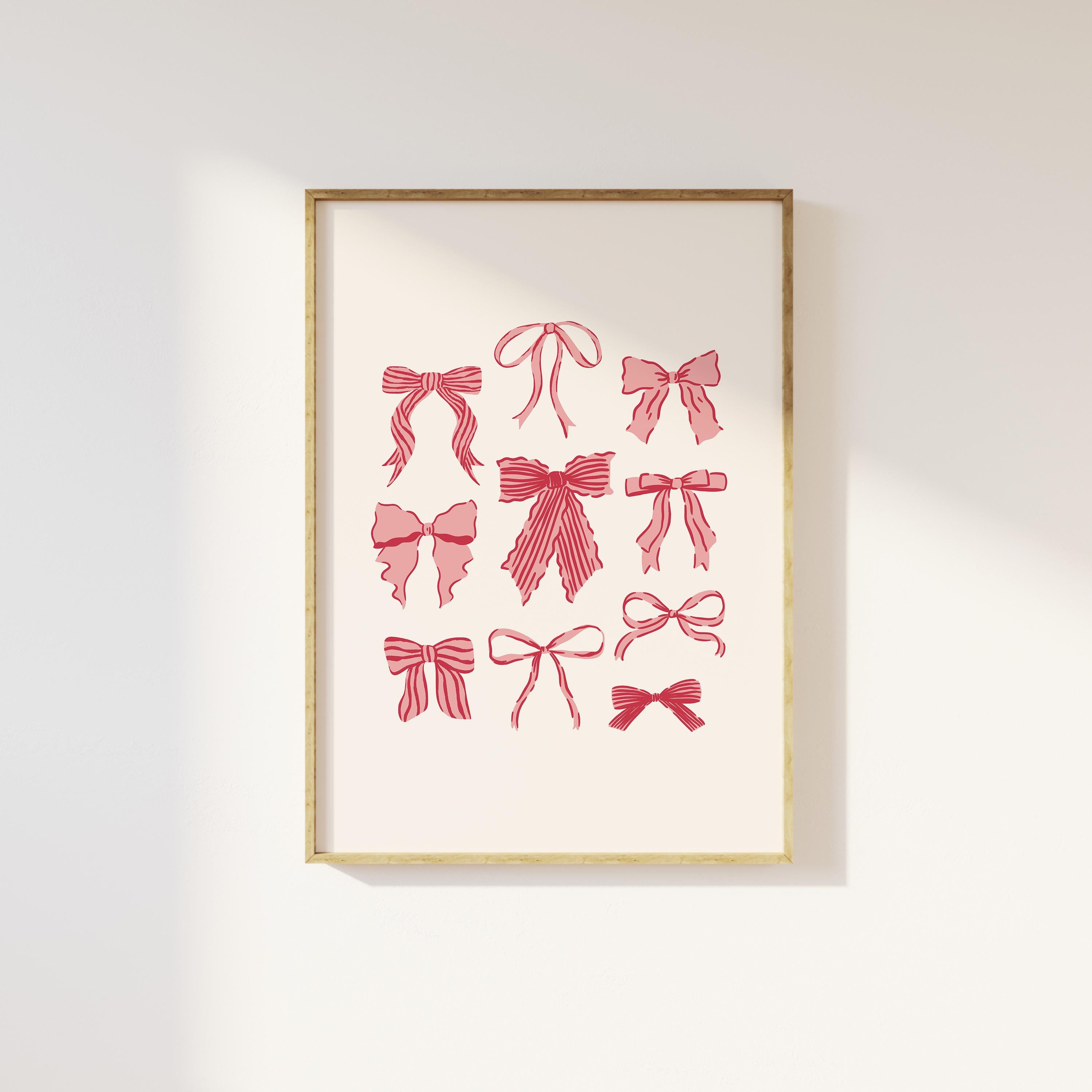 Valentines Bows Print - Image 2
