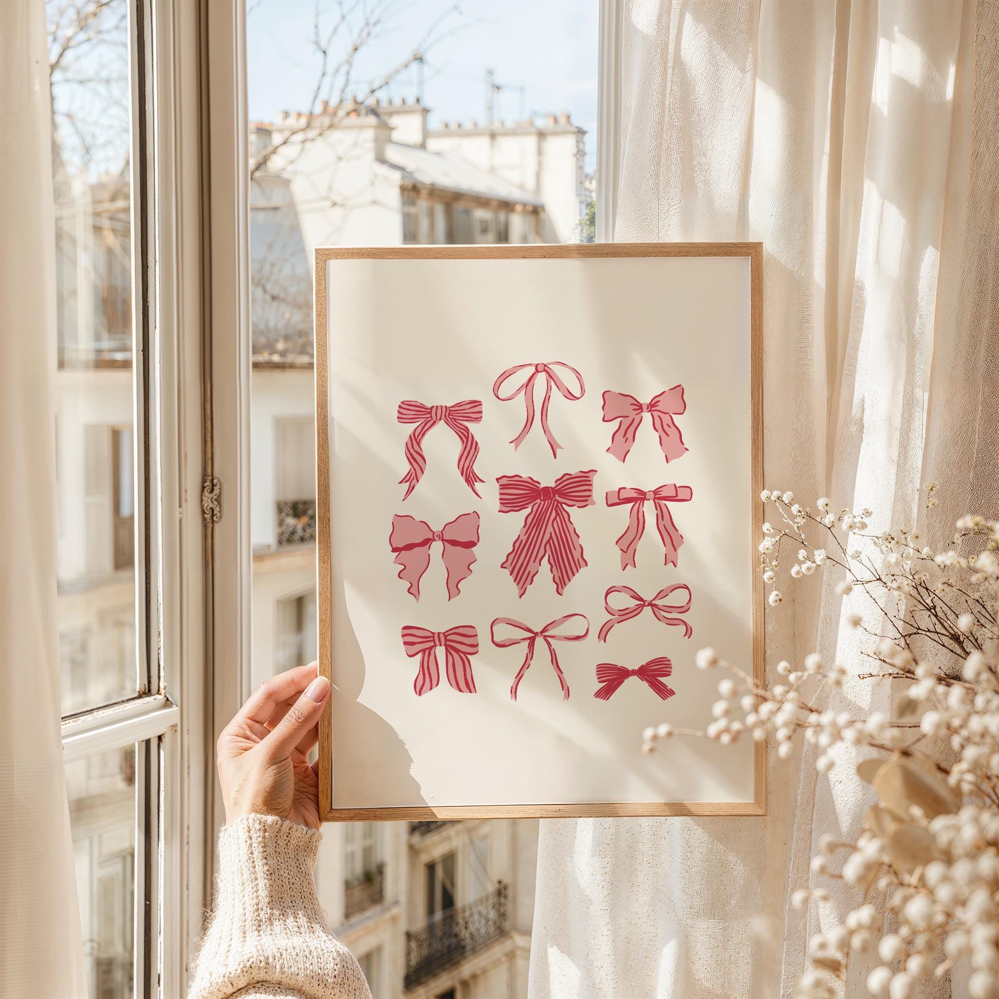Valentines Bows Print - Image 4