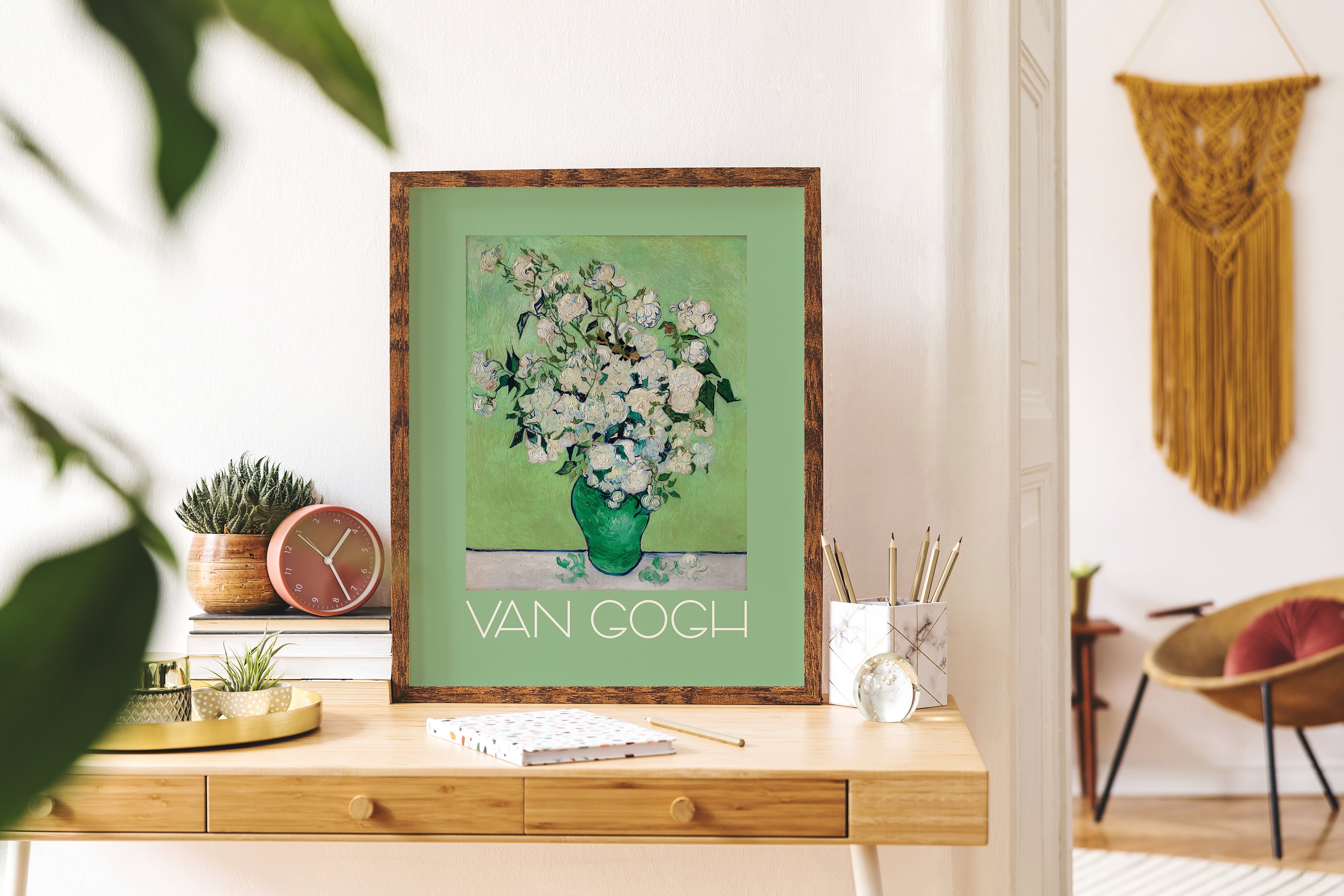 Van Gogh Flowers Print - Image 4