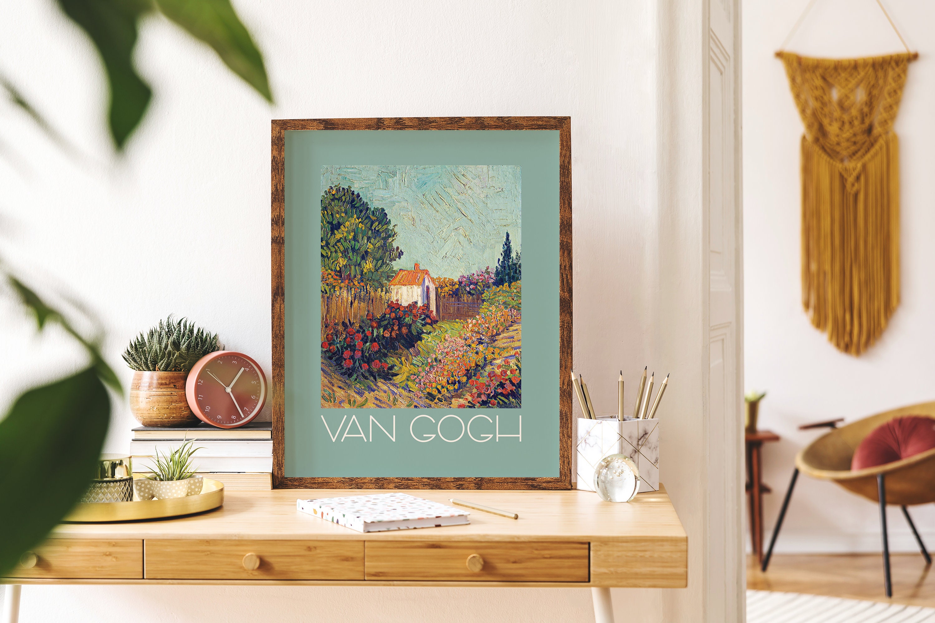 Van Gogh Flowers Print - Image 3
