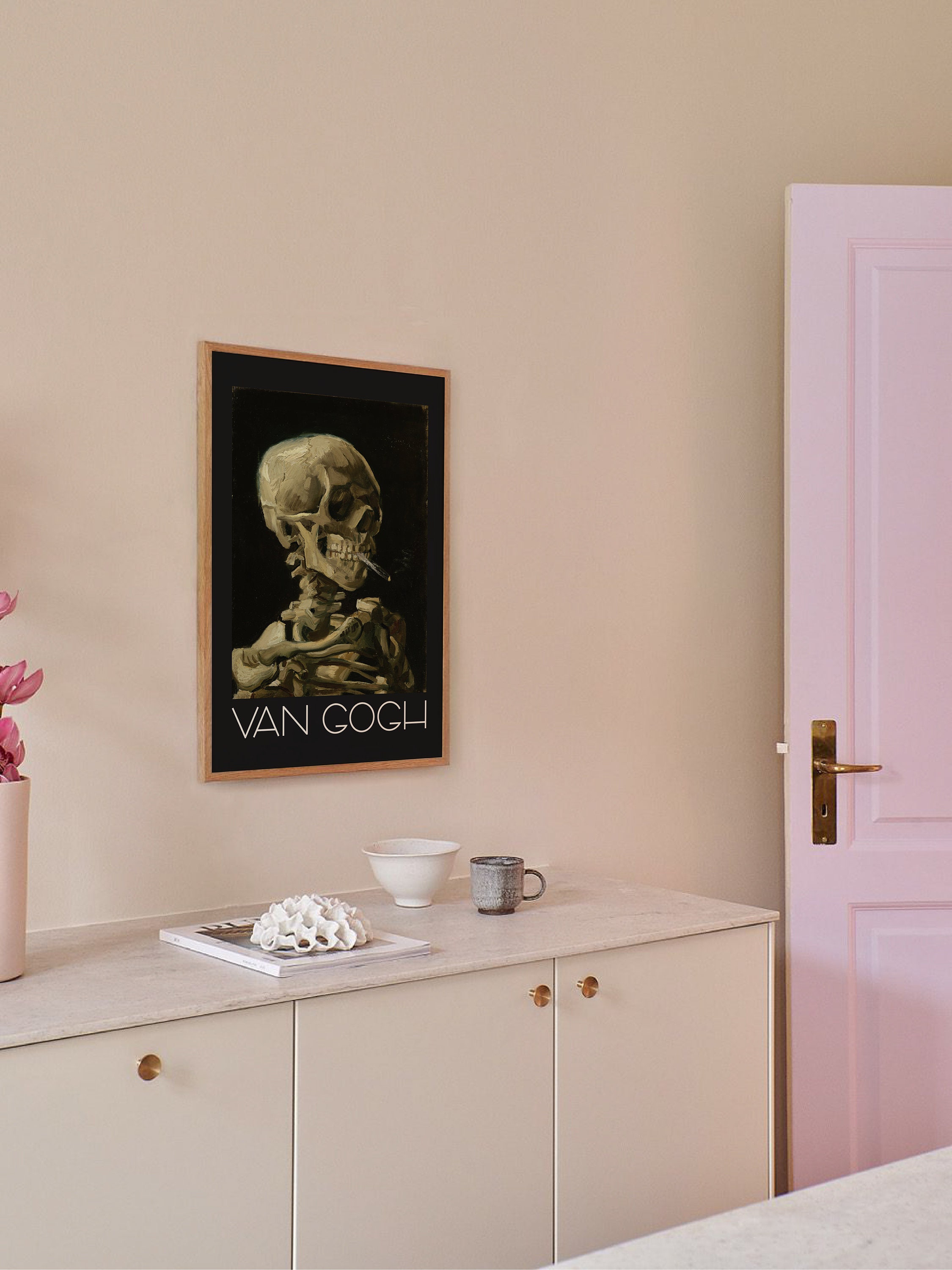 Van Gogh Skeleton Print - Image 5