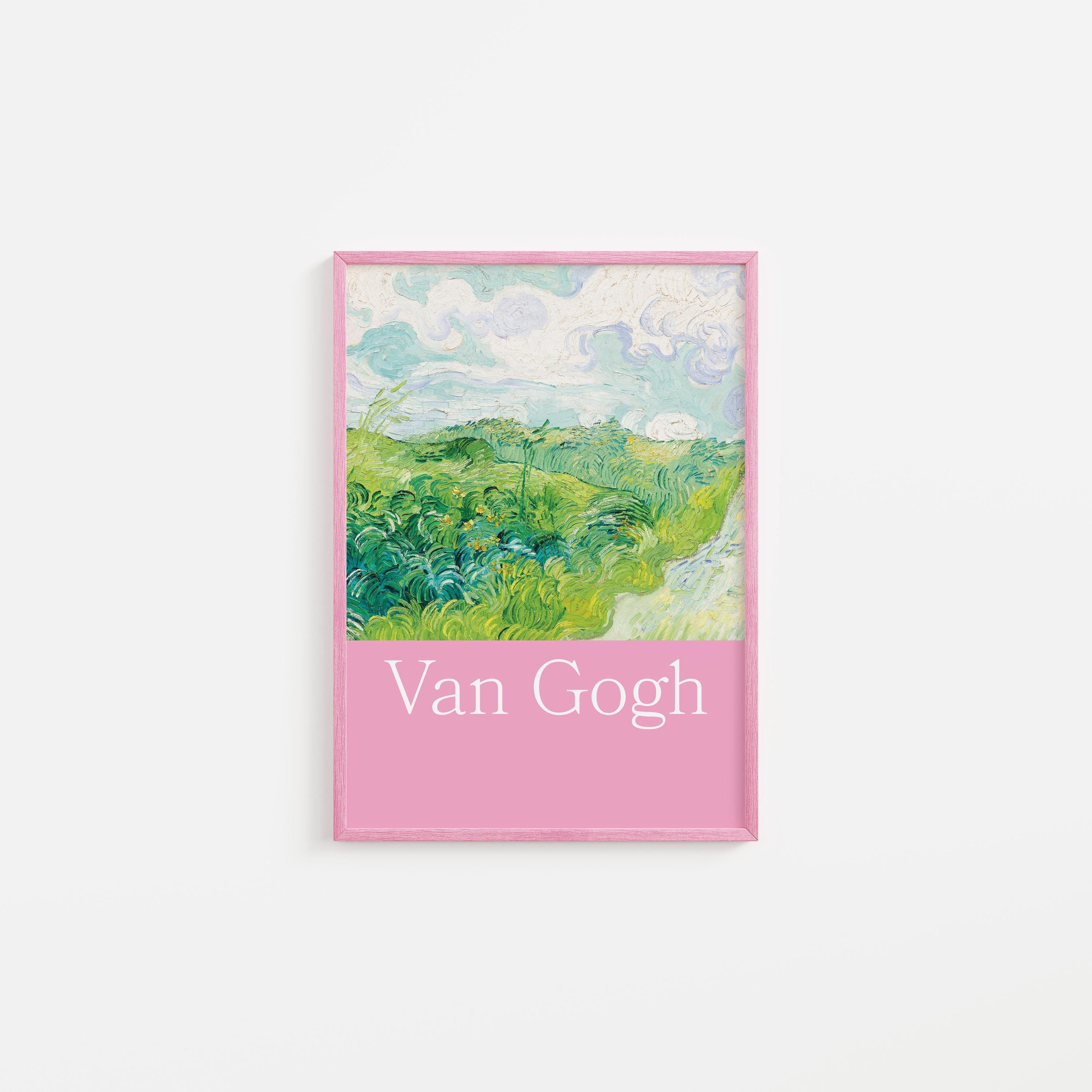 Van Gogh Wheat Fields Painting Print - Image 2