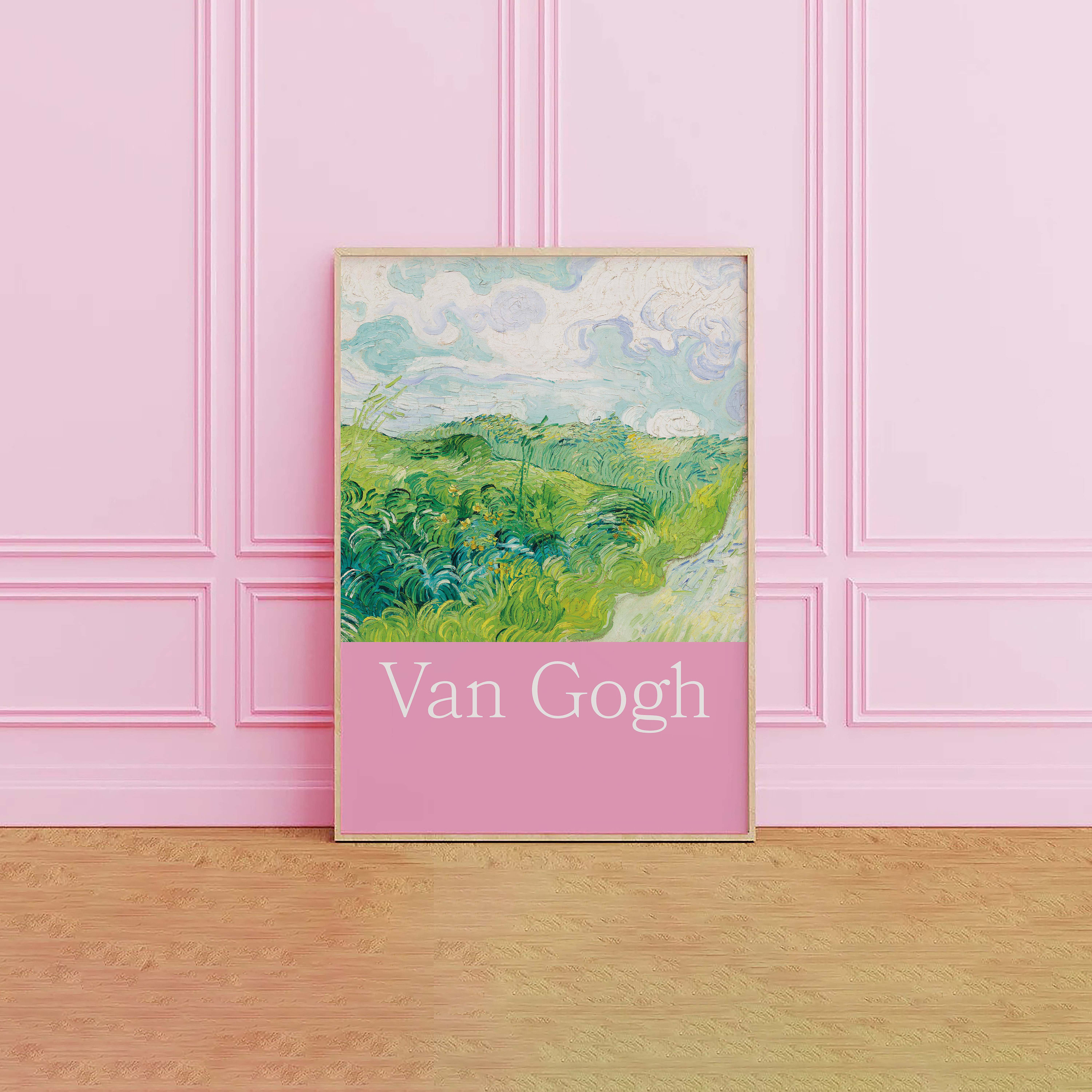 Van Gogh Wheat Fields Painting Print - Image 3
