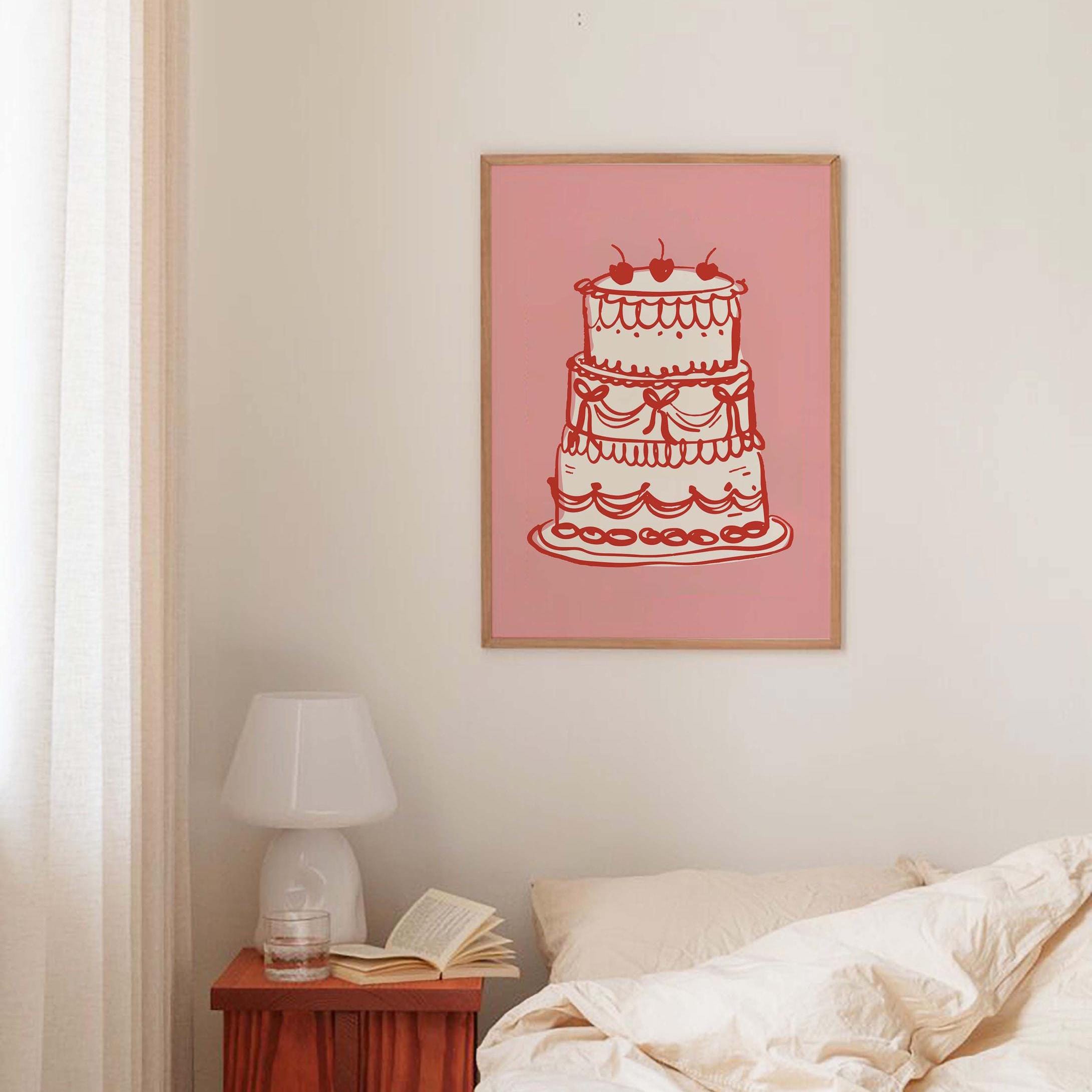 Vintage Cake Print - Image 5