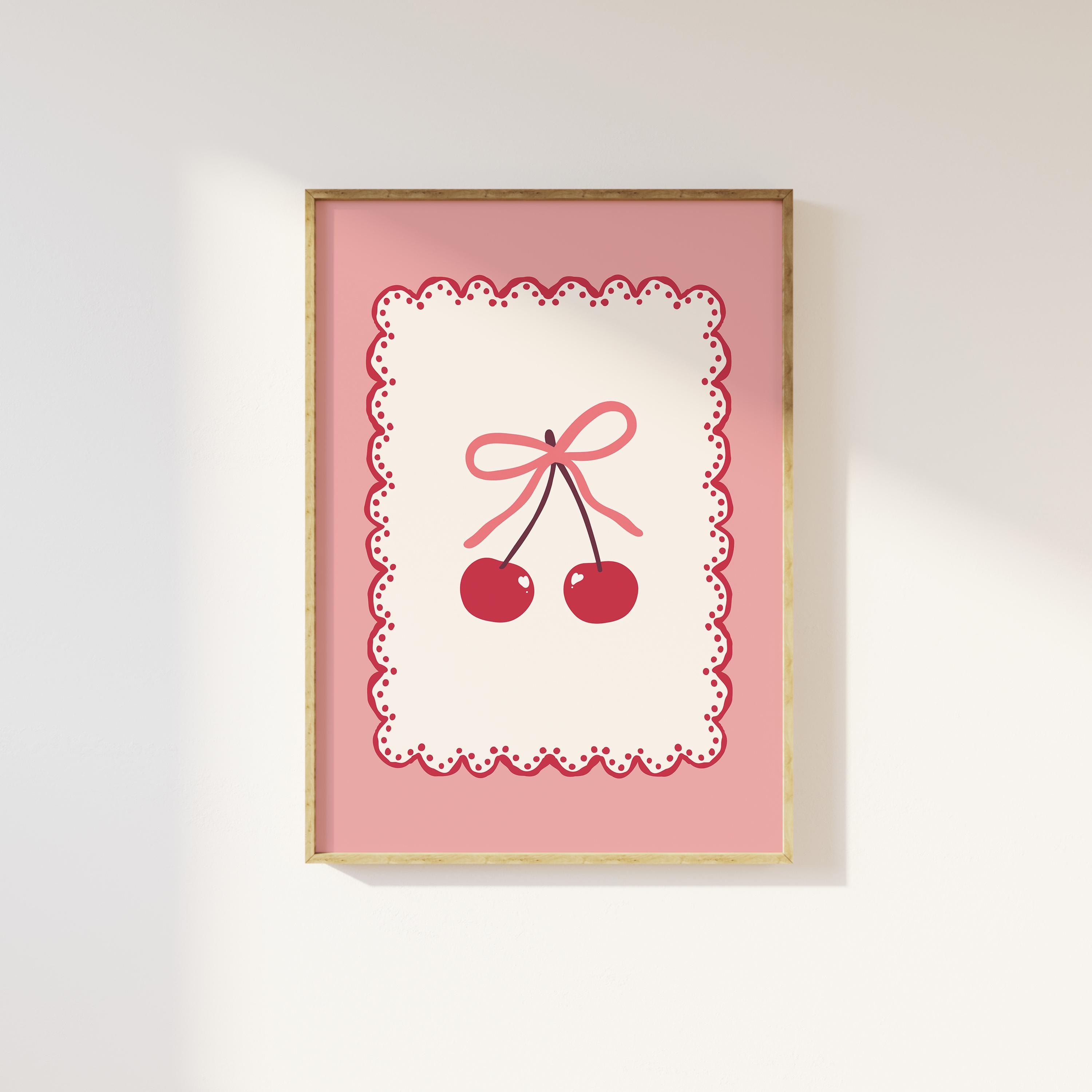 Vintage Cherry Print - Image 3