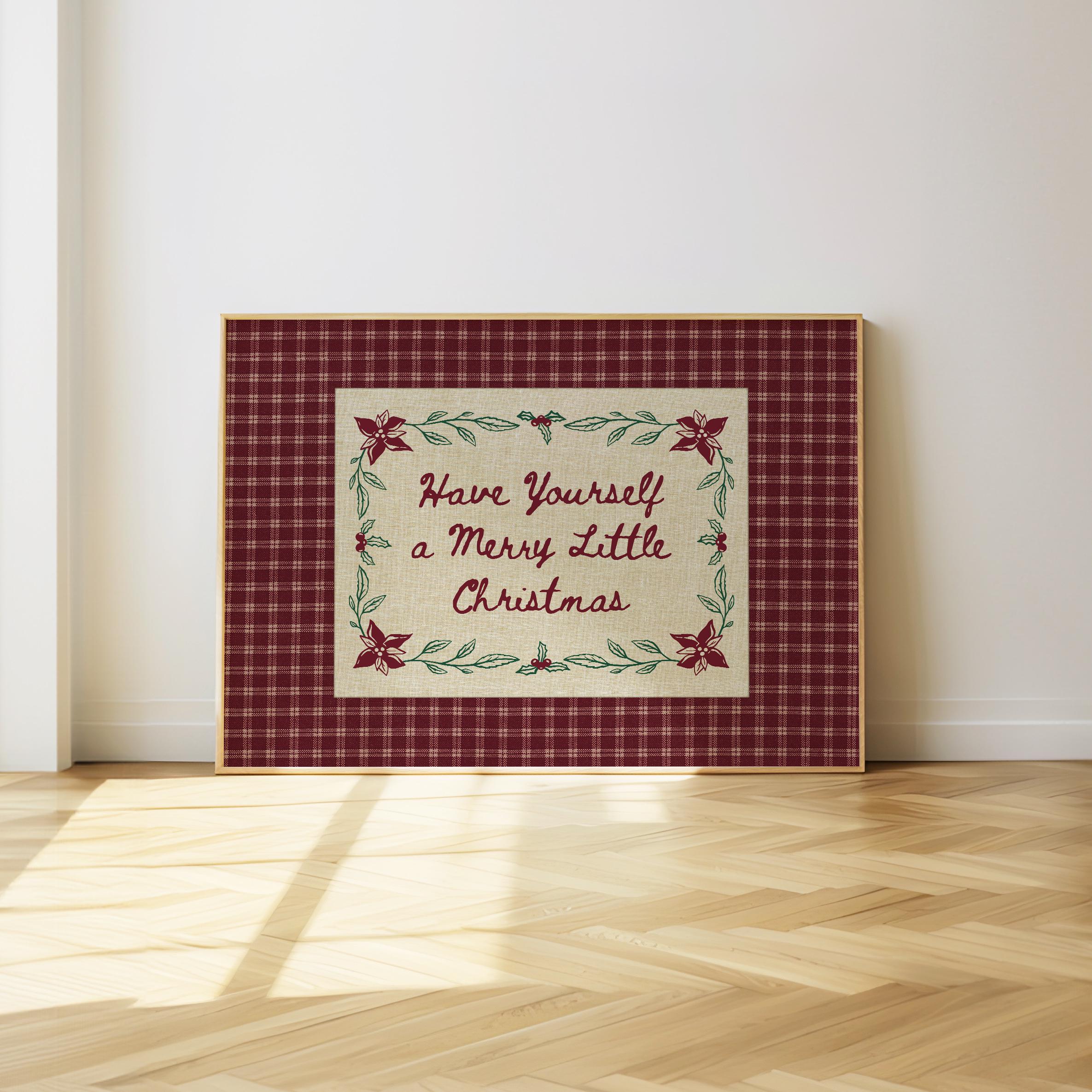 Vintage Christmas Print - Image 3