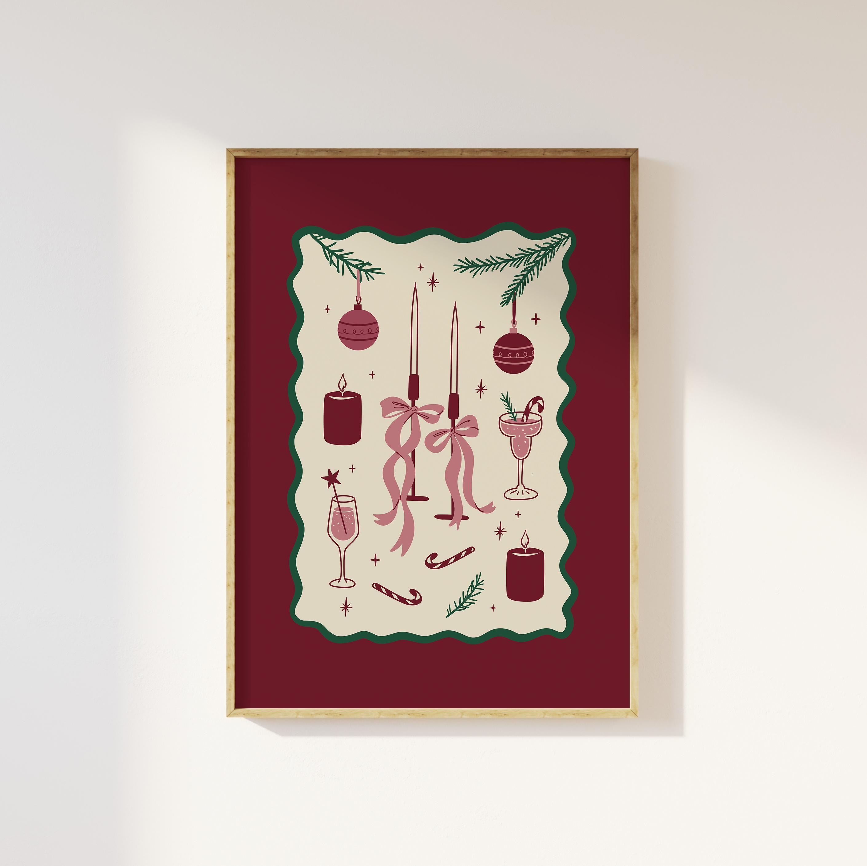 Vintage Christmas Print - Image 5