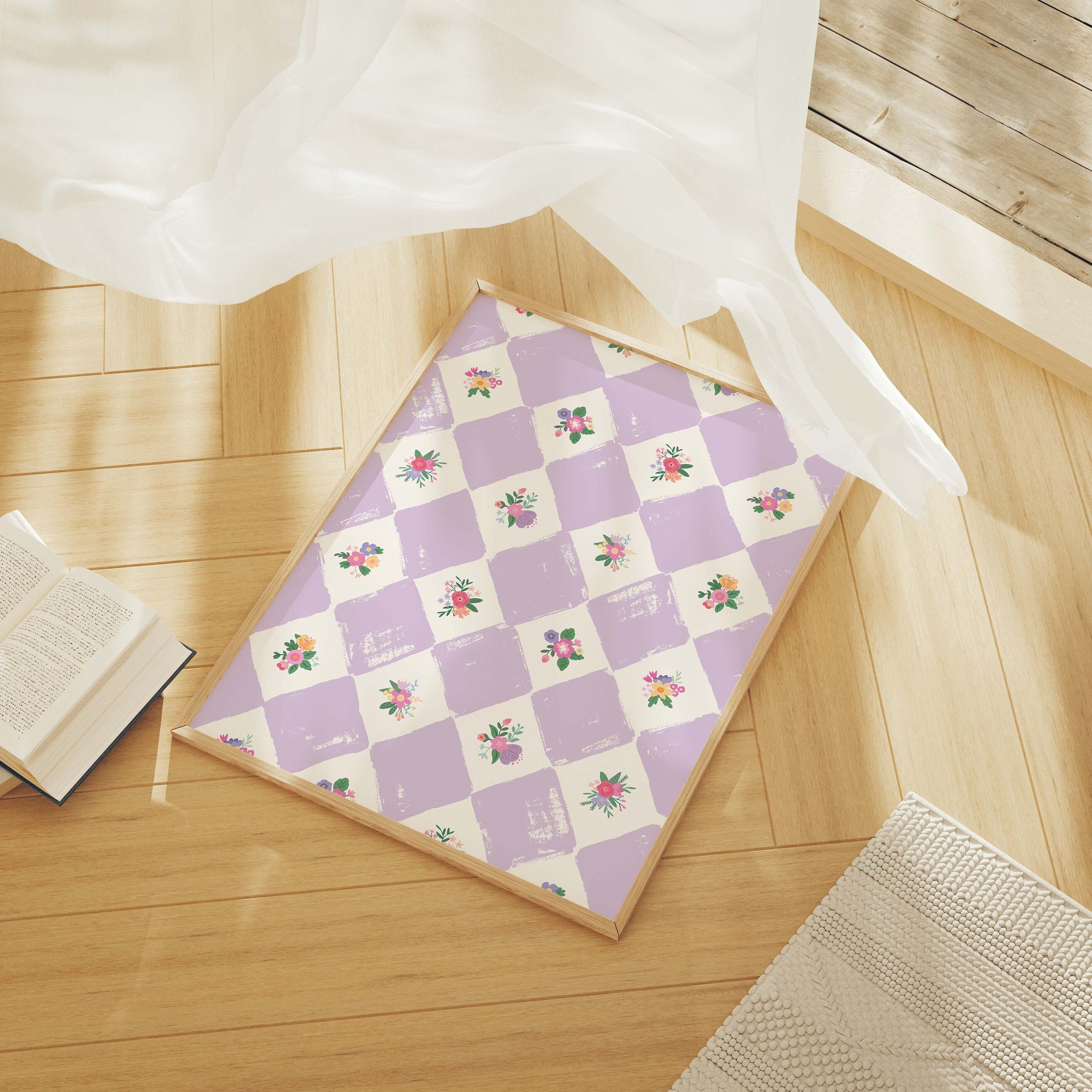 Vintage Floral Pattern Print - Image 2
