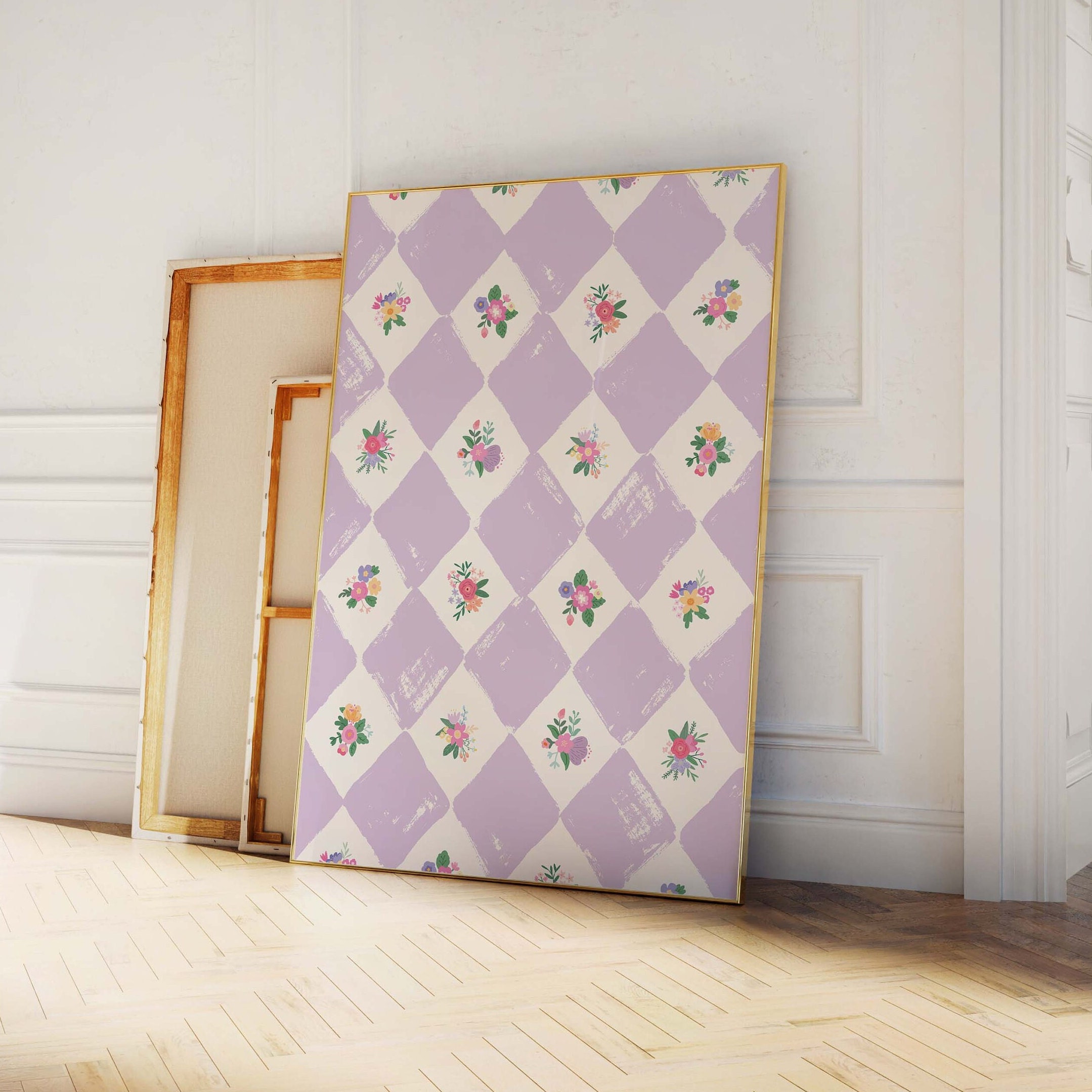 Vintage Floral Pattern Print - Image 3