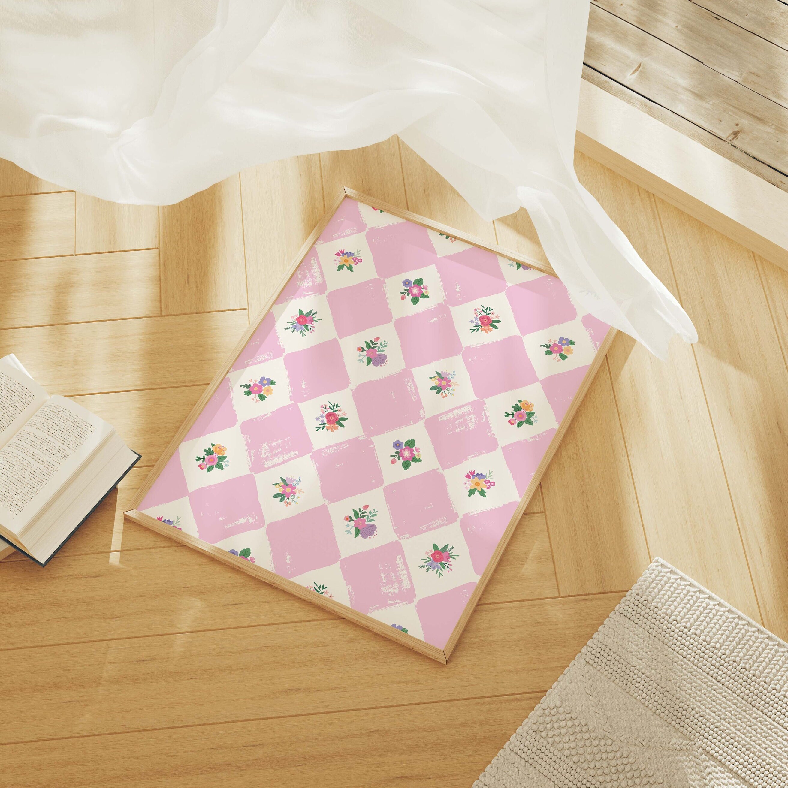 Vintage Floral Pattern Print - Image 3