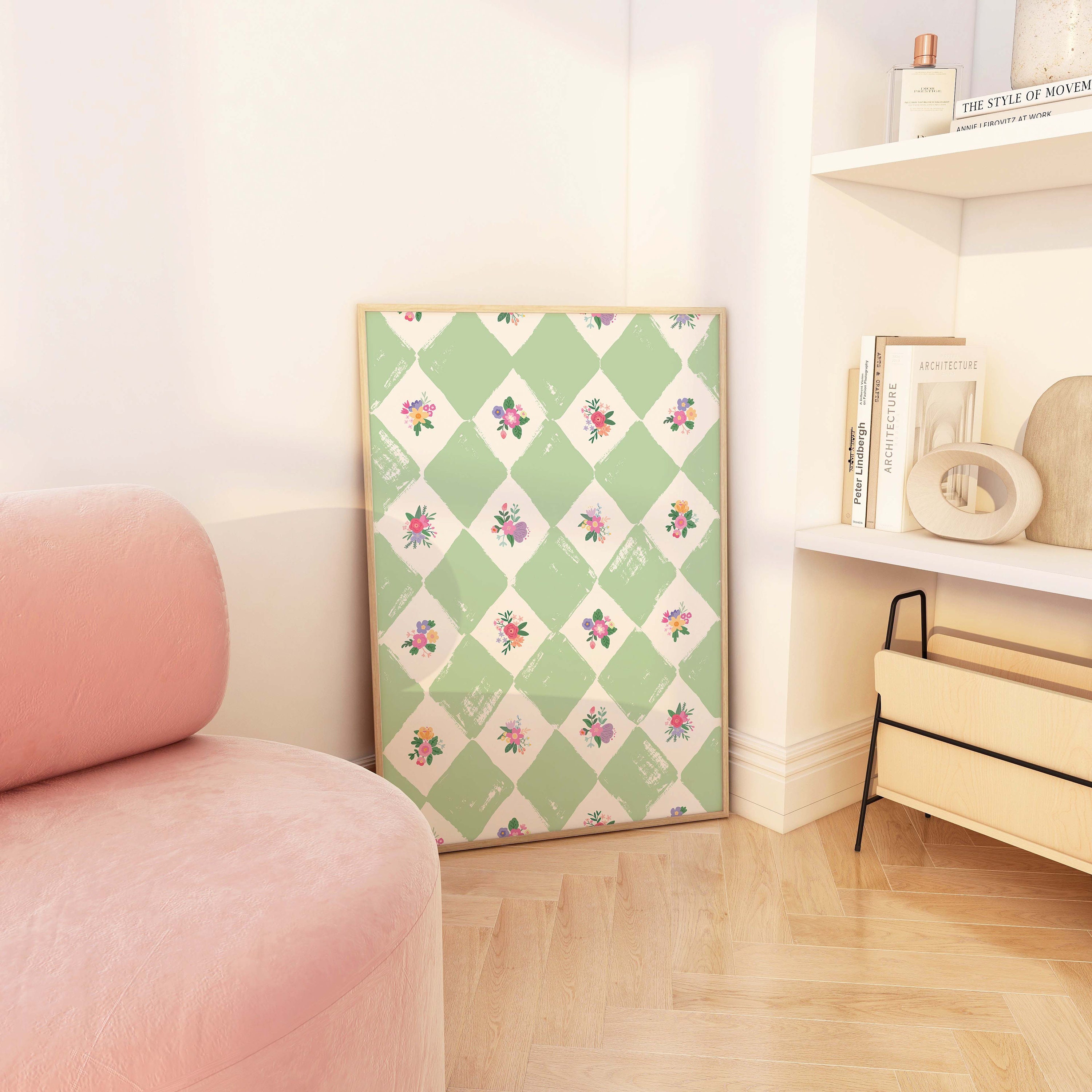 Vintage Floral Pattern Print - Image 4