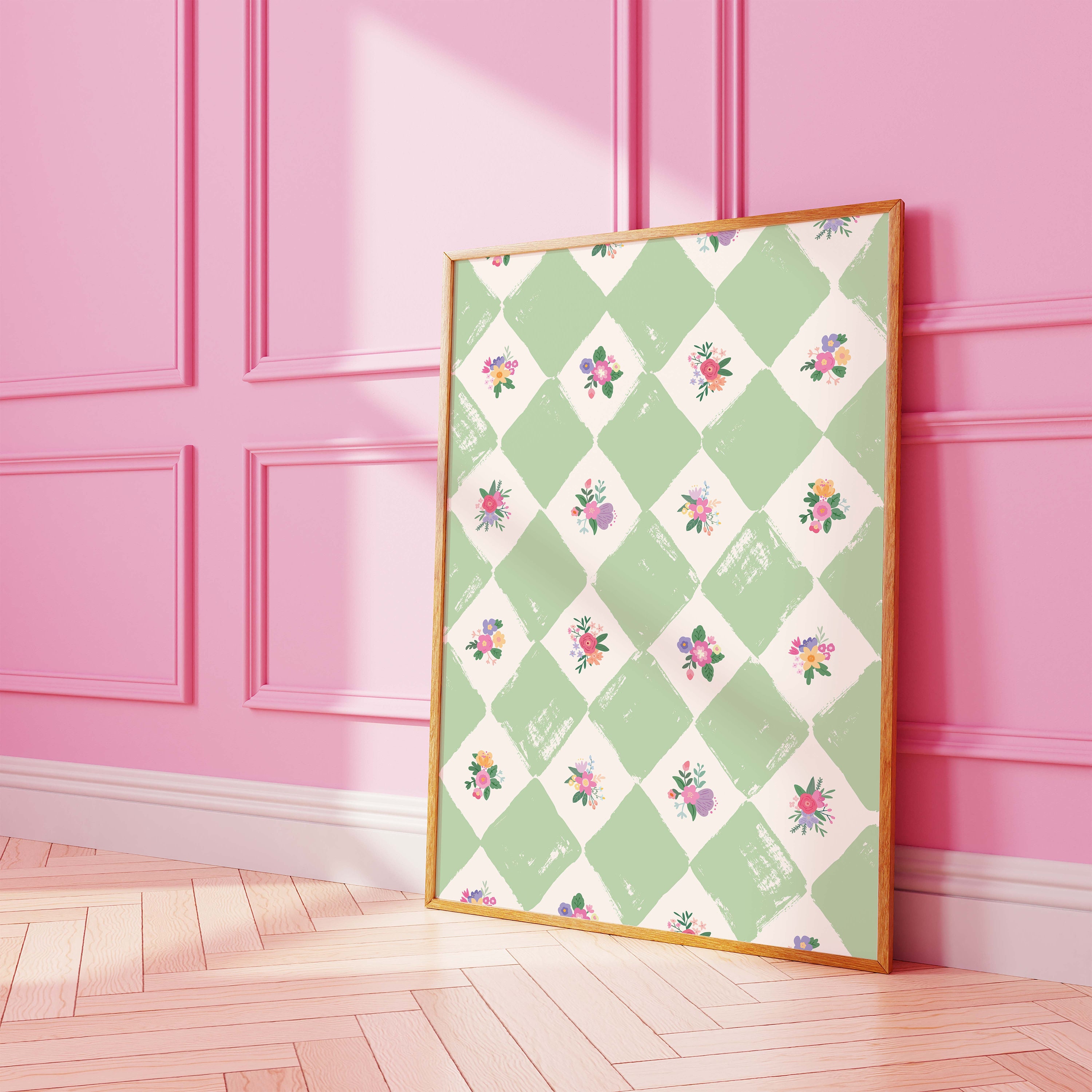 Vintage Floral Pattern Print - Image 5