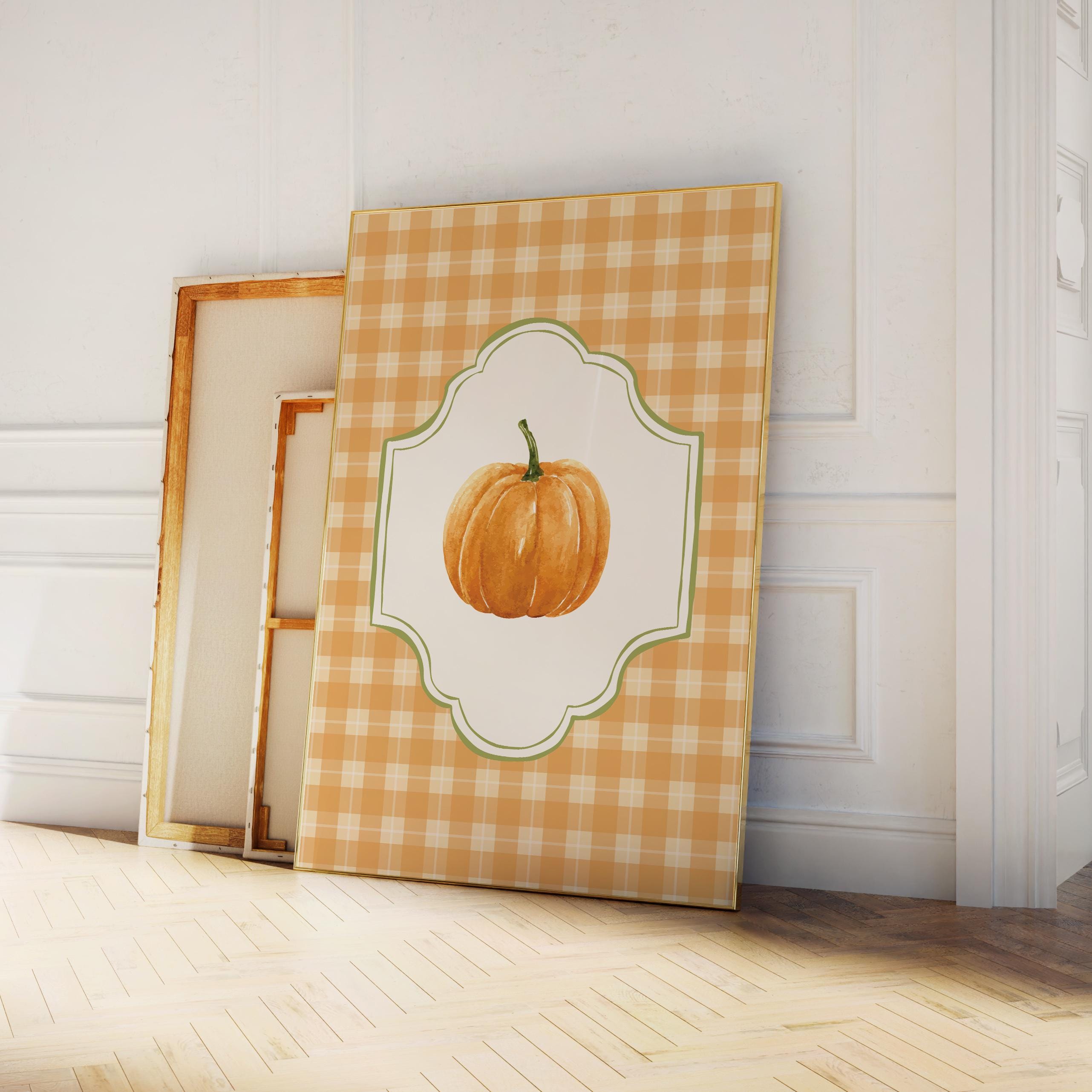 Vintage Pumpkin Print