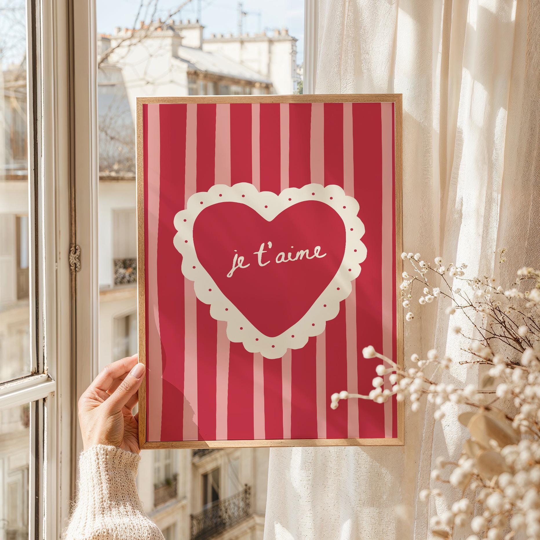 Vintage Valentines Print - Image 2