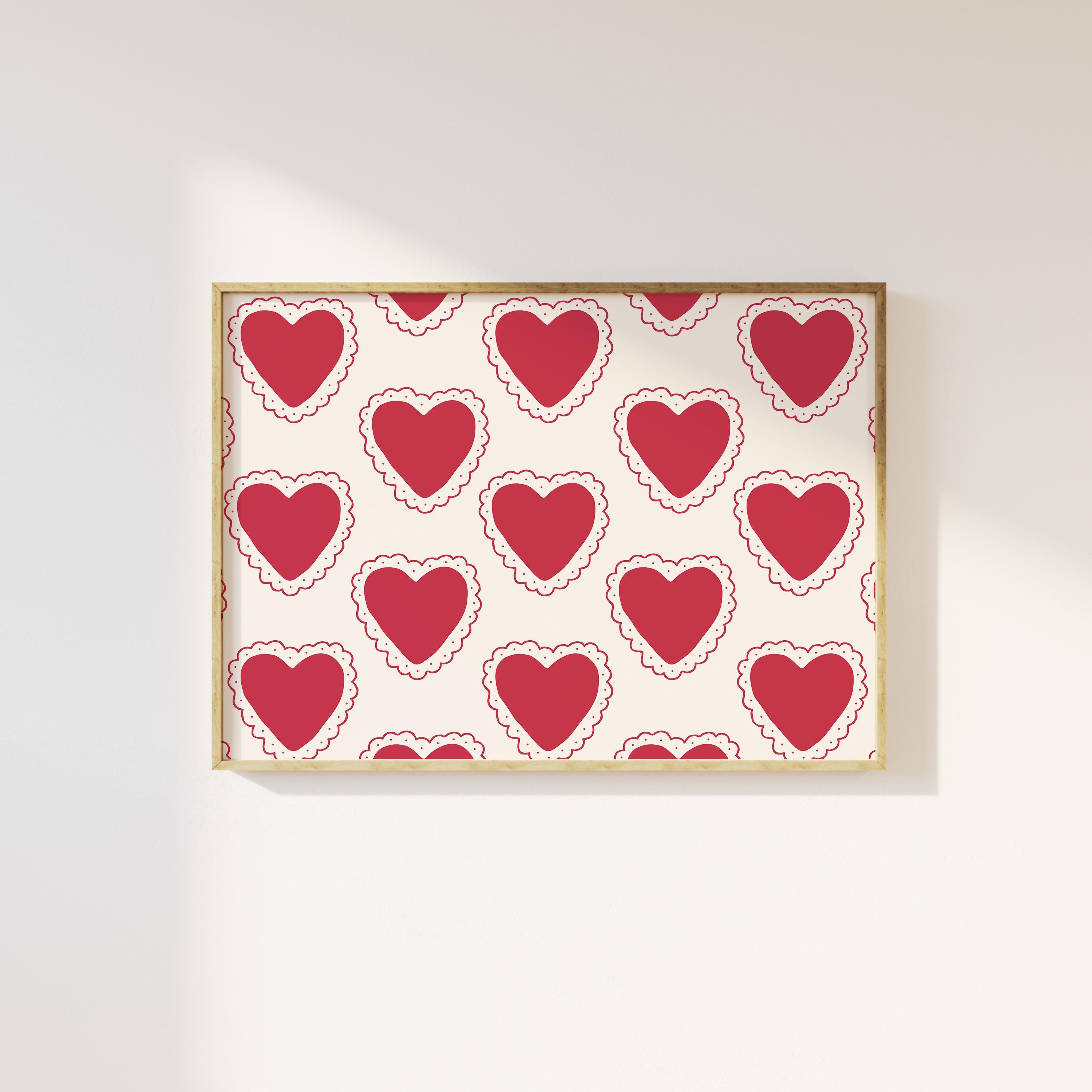 Vintage Valentines Print