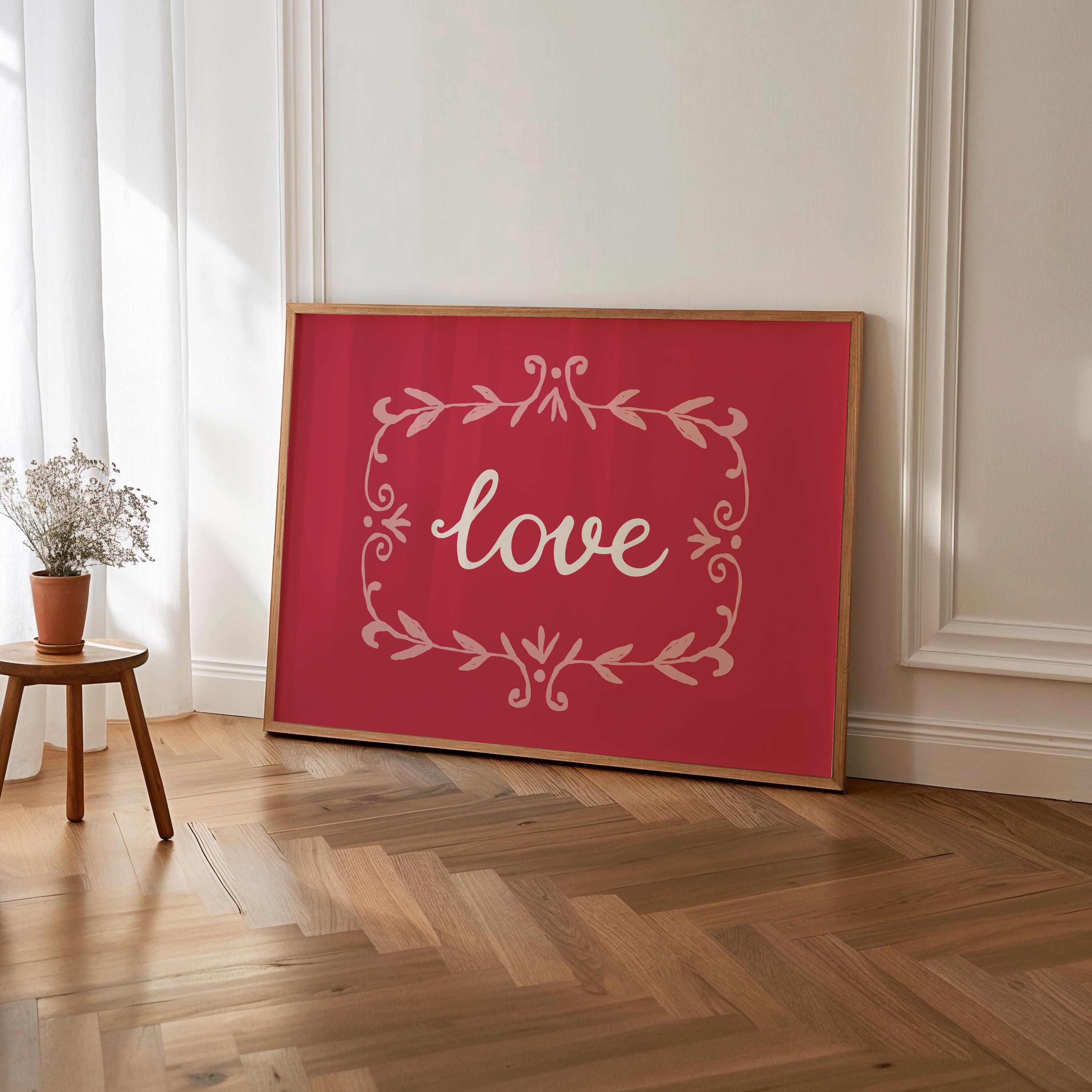 Vintage Valentines Print - Image 4