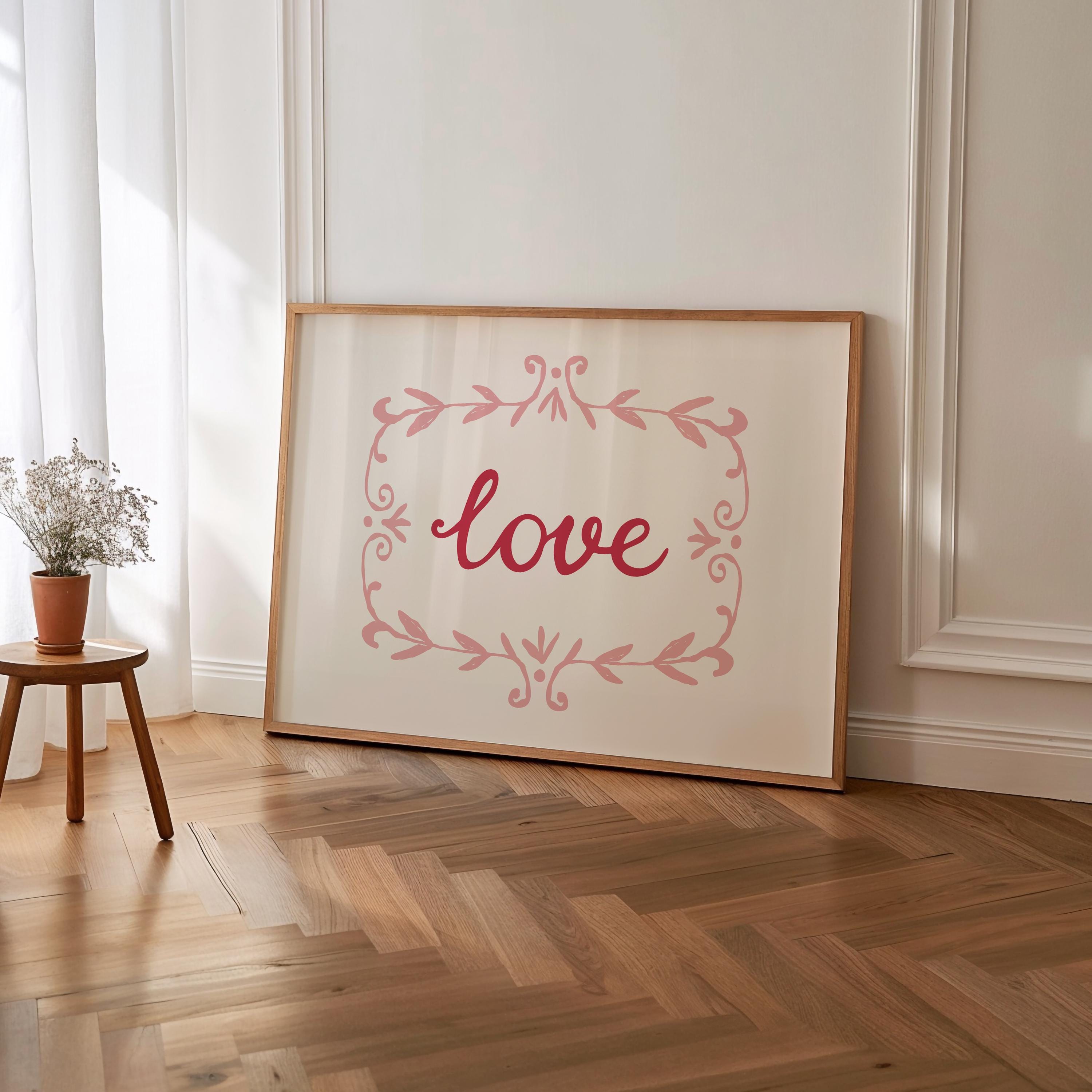 Vintage Valentines Print - Image 4