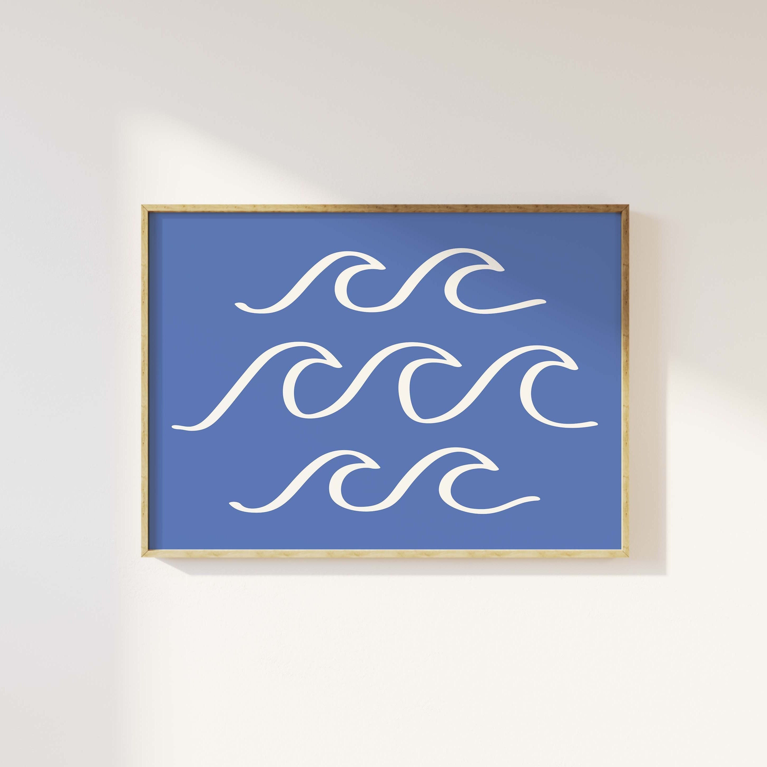 Waves Print