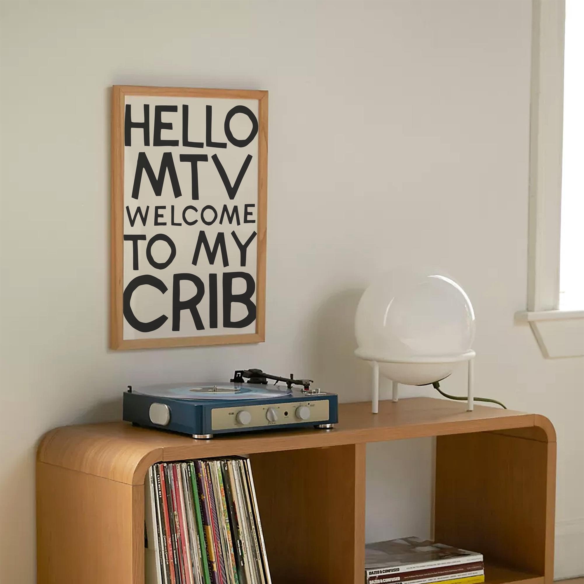 Welcome To My Crib Print - Image 3